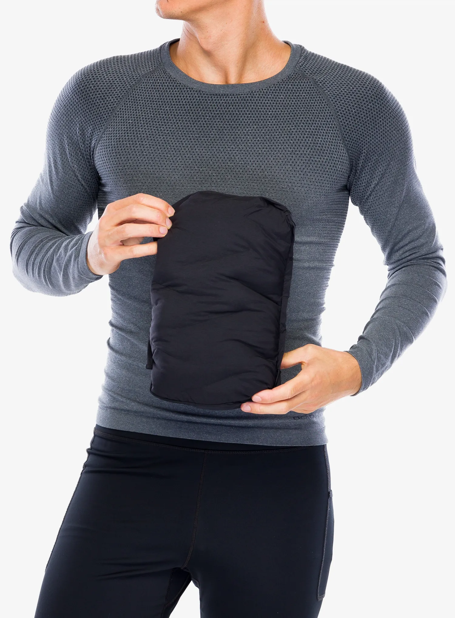 Жилет для бігу Hoka Skyfill Run Vest - black