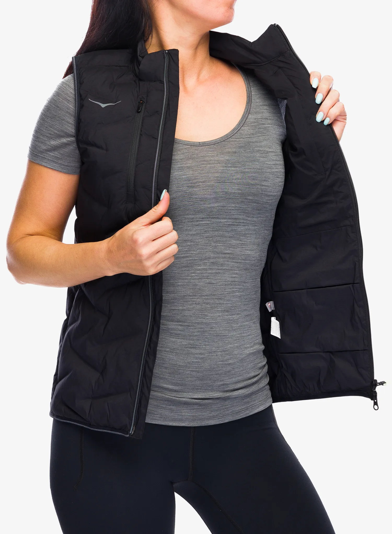Жилет жіночий Hoka Skyfill Run Vest - black