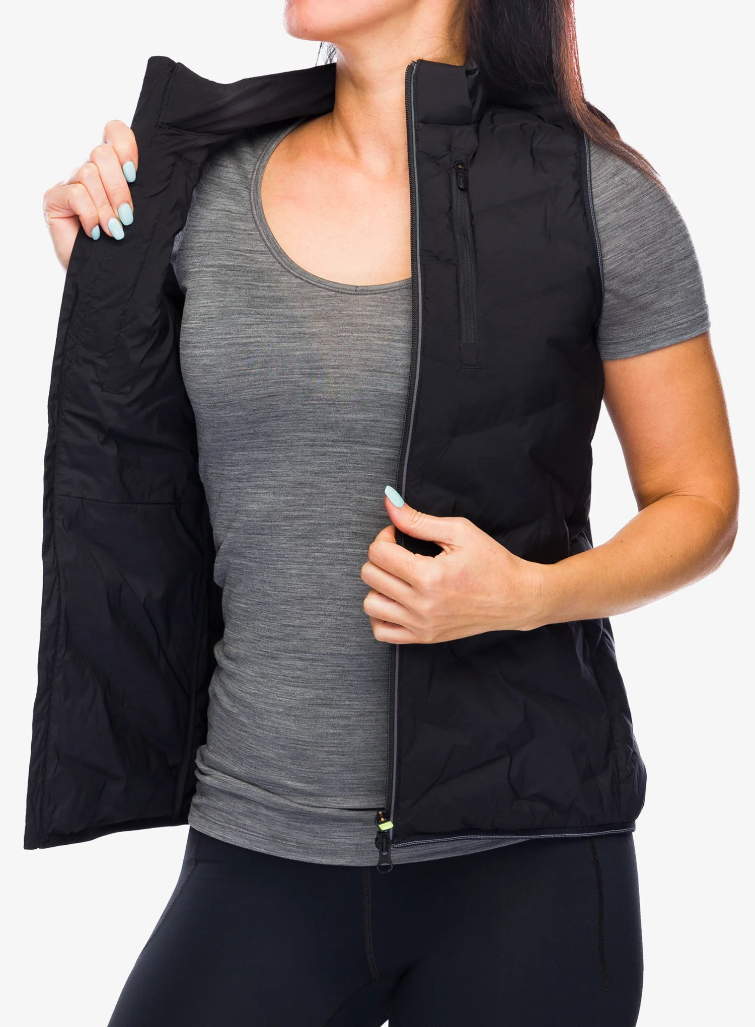 Жилет жіночий Hoka Skyfill Run Vest - black