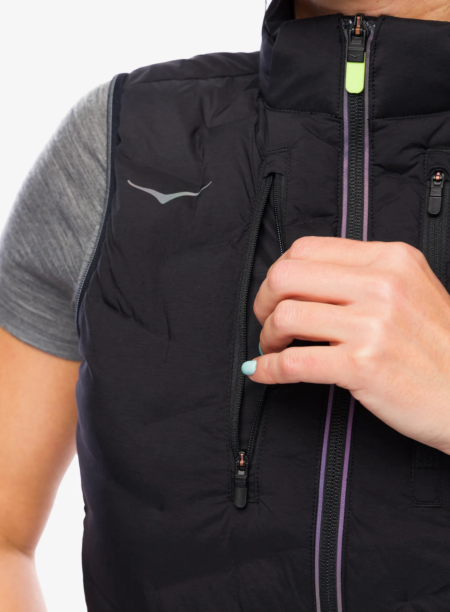 Жилет жіночий Hoka Skyfill Run Vest - black