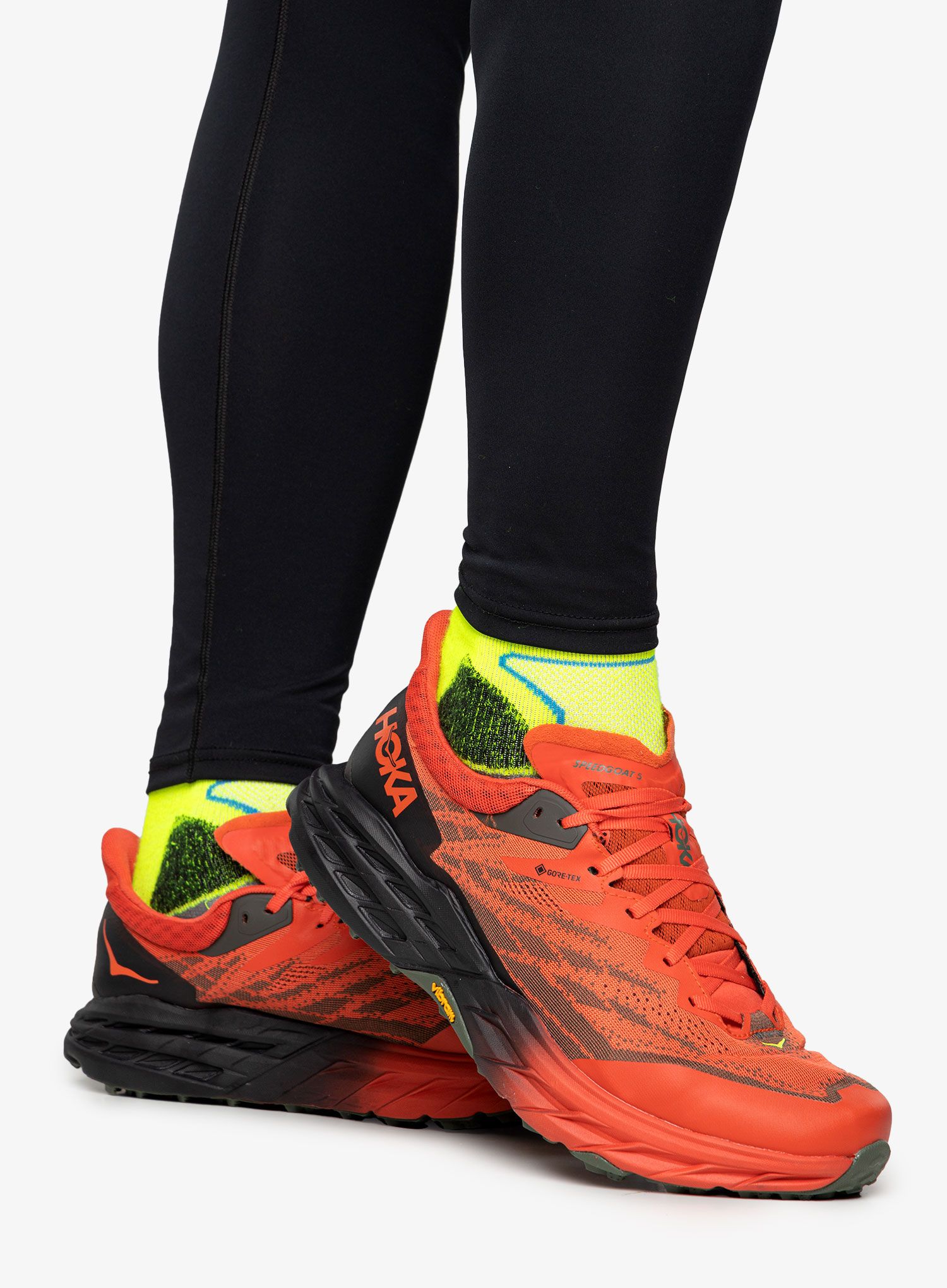 Кросівки для бігу Hoka Speedgoat 5 GTX - fiesta/thyme