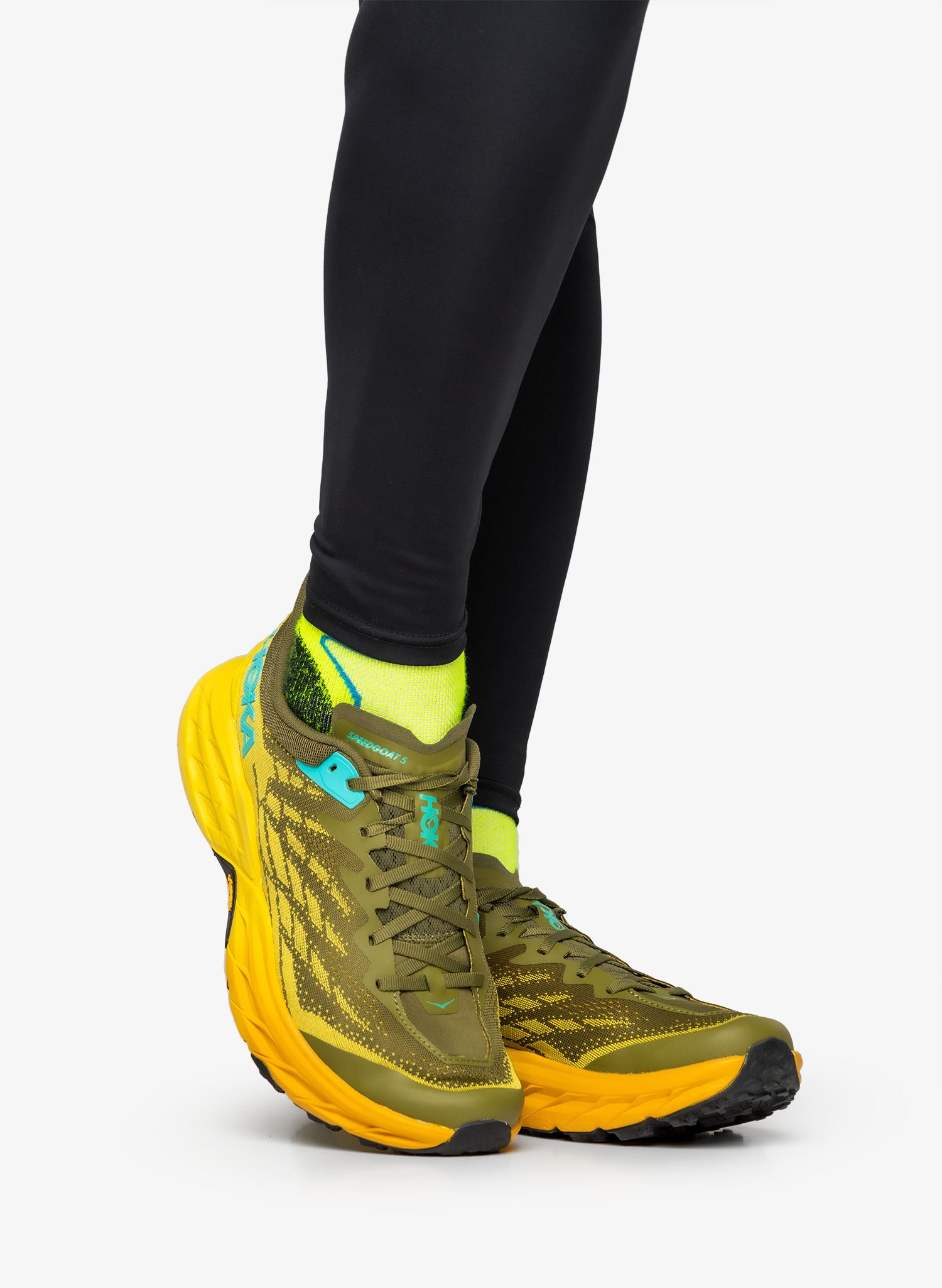 Черевики для трейлу Hoka Speedgoat 5 - avocado/passion fruit