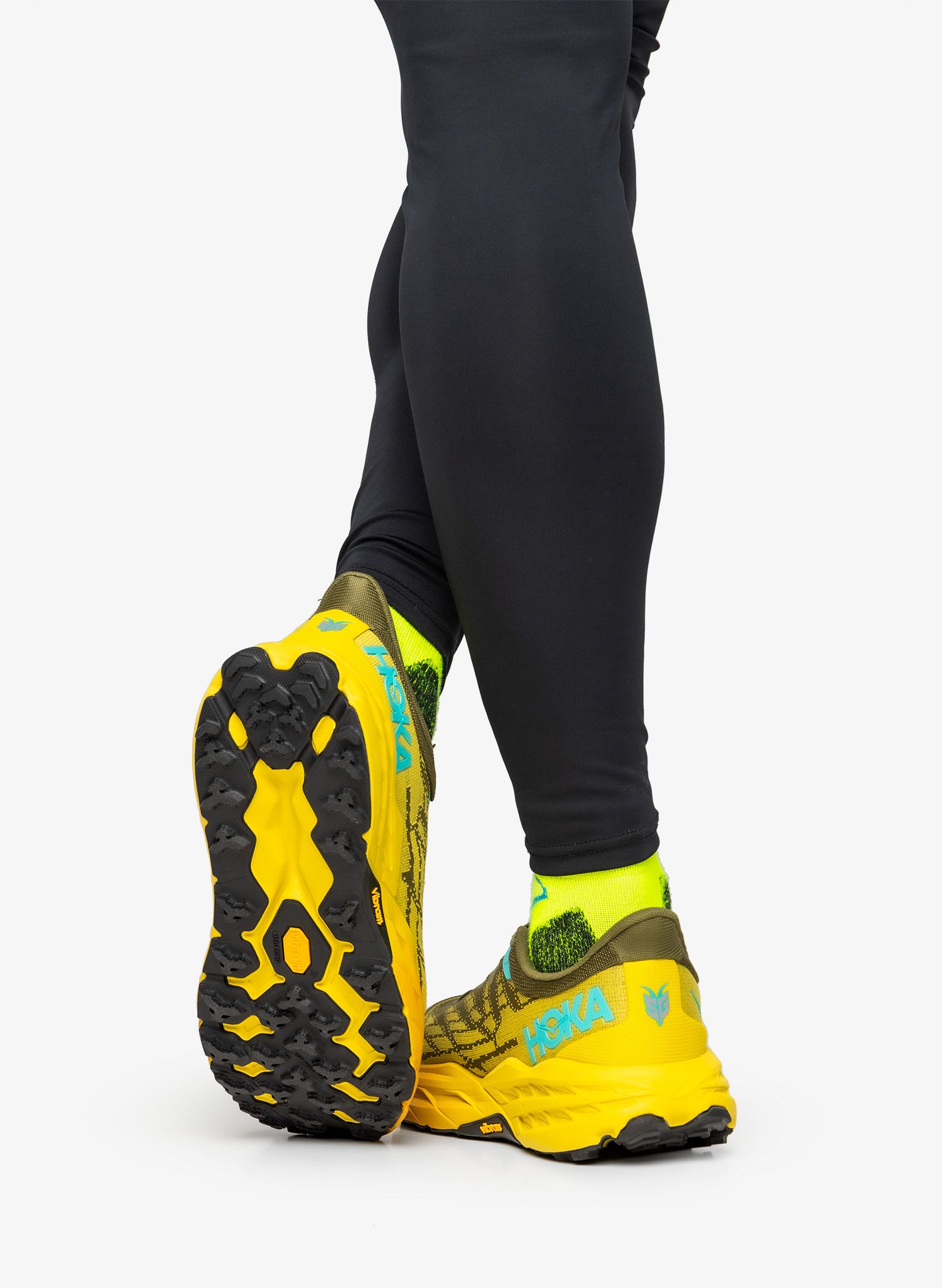 Черевики для трейлу Hoka Speedgoat 5 - avocado/passion fruit