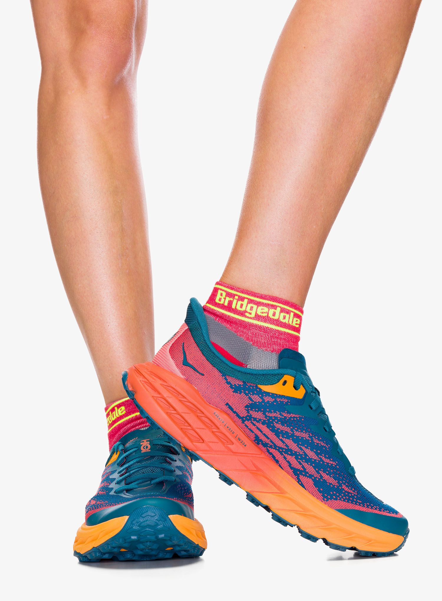 Черевики для трейлу жіночі Hoka Speedgoat 5 - blue coral/camellia