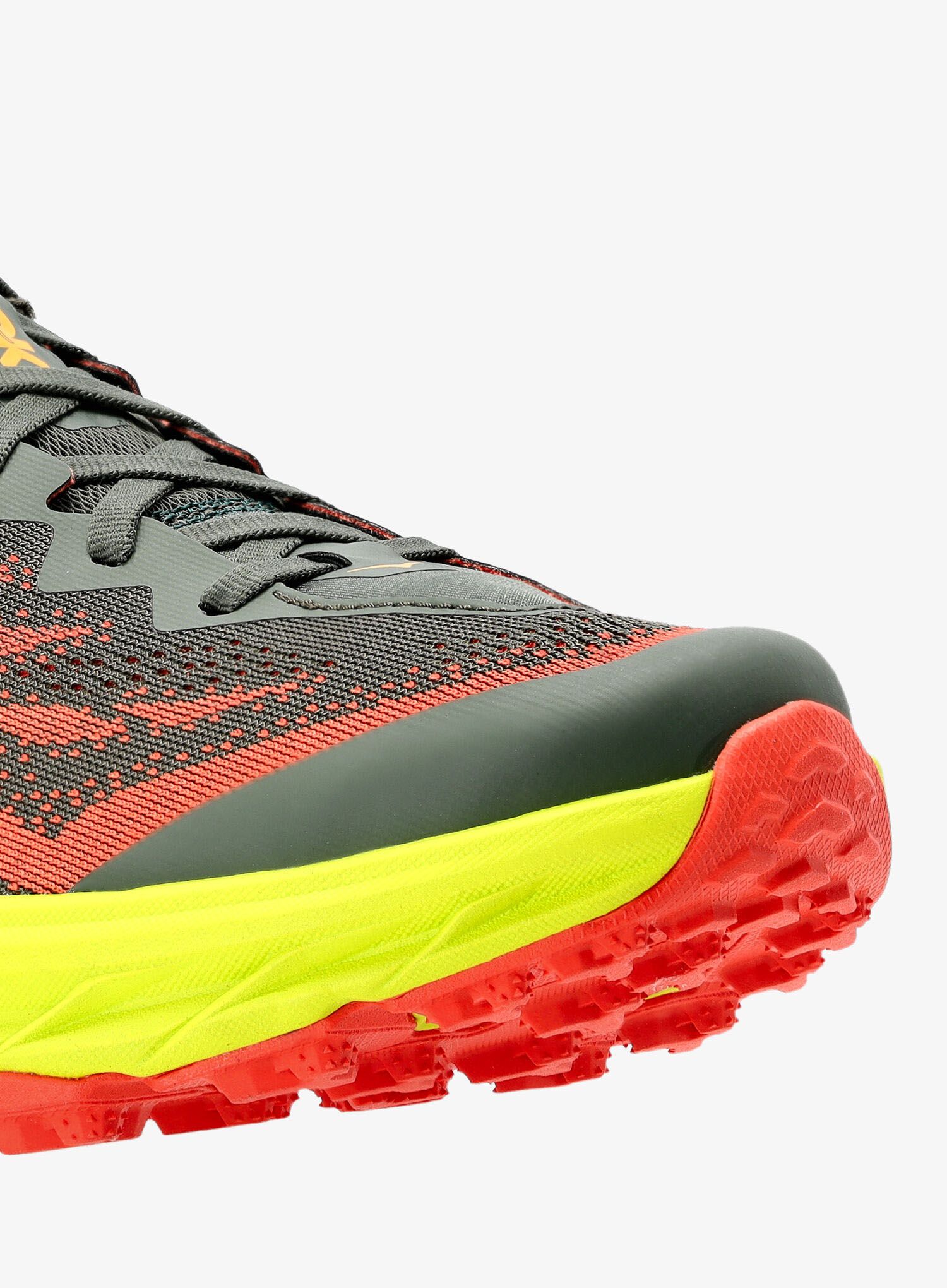 Черевики для трейлу Hoka Speedgoat 5 - thyme/fiesta