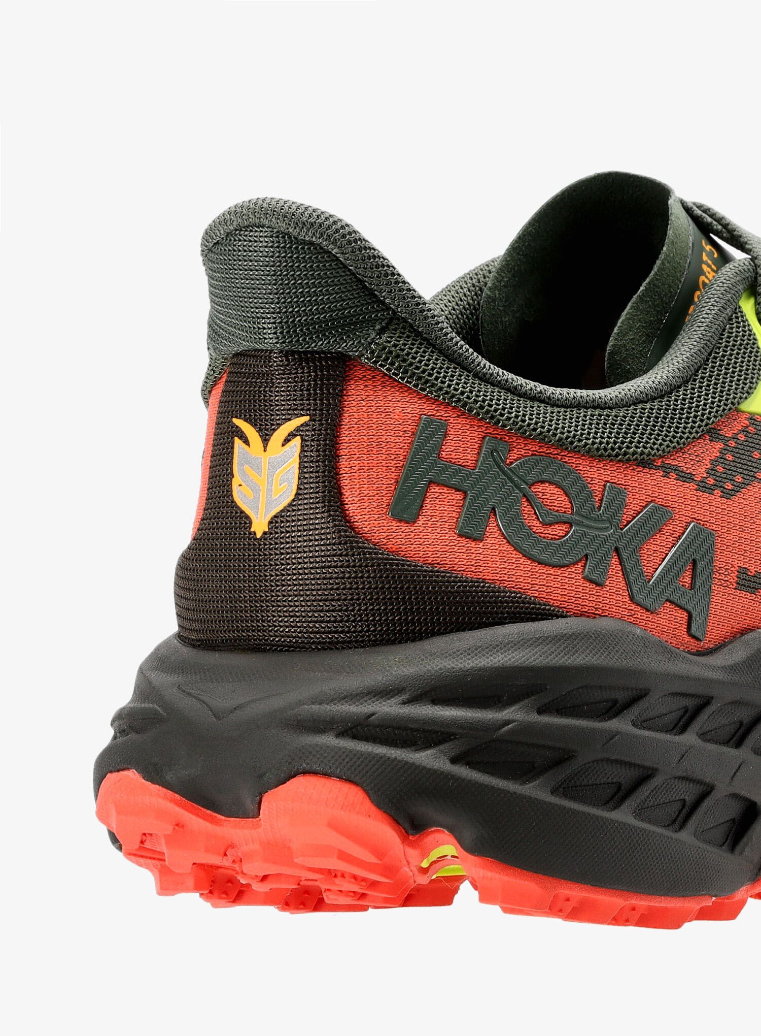 Черевики для трейлу Hoka Speedgoat 5 - thyme/fiesta