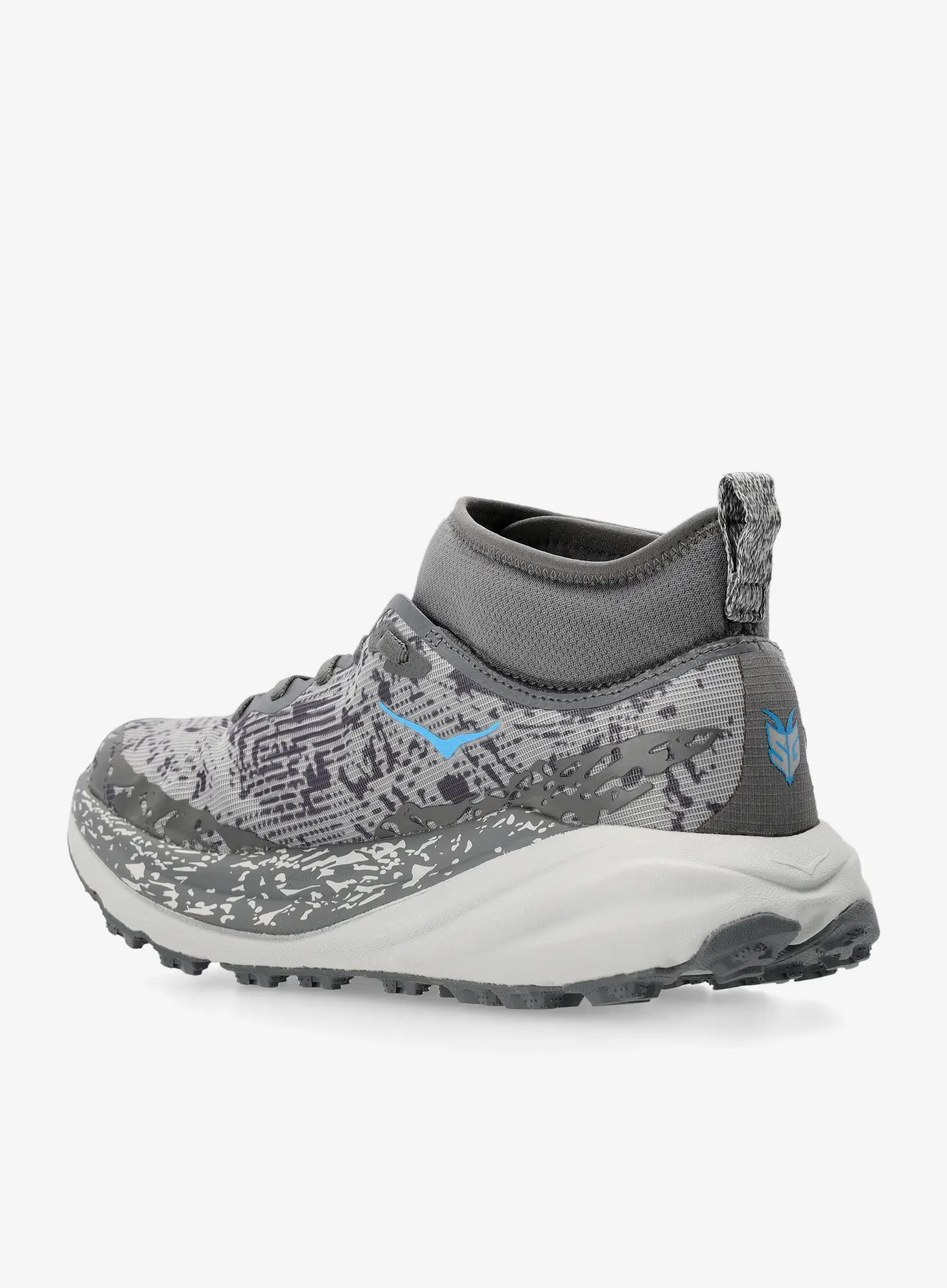 Черевики для трейлу Hoka Speedgoat 6 Mid GTX - satellite grey/stardust