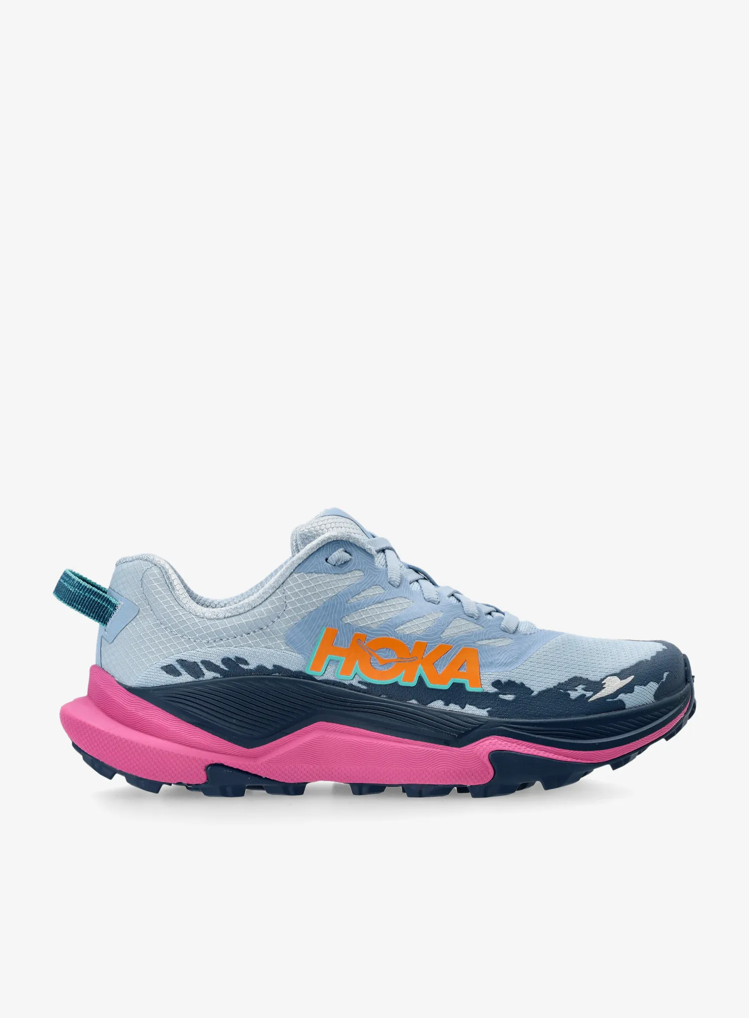 Черевики для трейлу жіночі Hoka Torrent 4 - drizzle/fuchsia