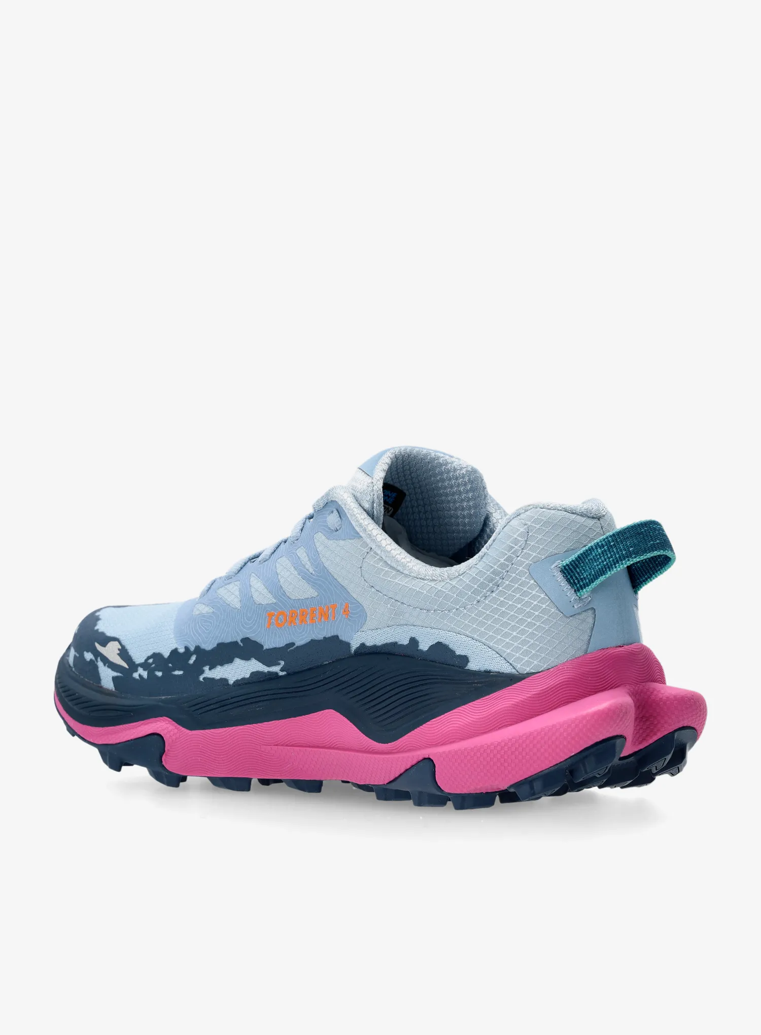 Черевики для трейлу жіночі Hoka Torrent 4 - drizzle/fuchsia