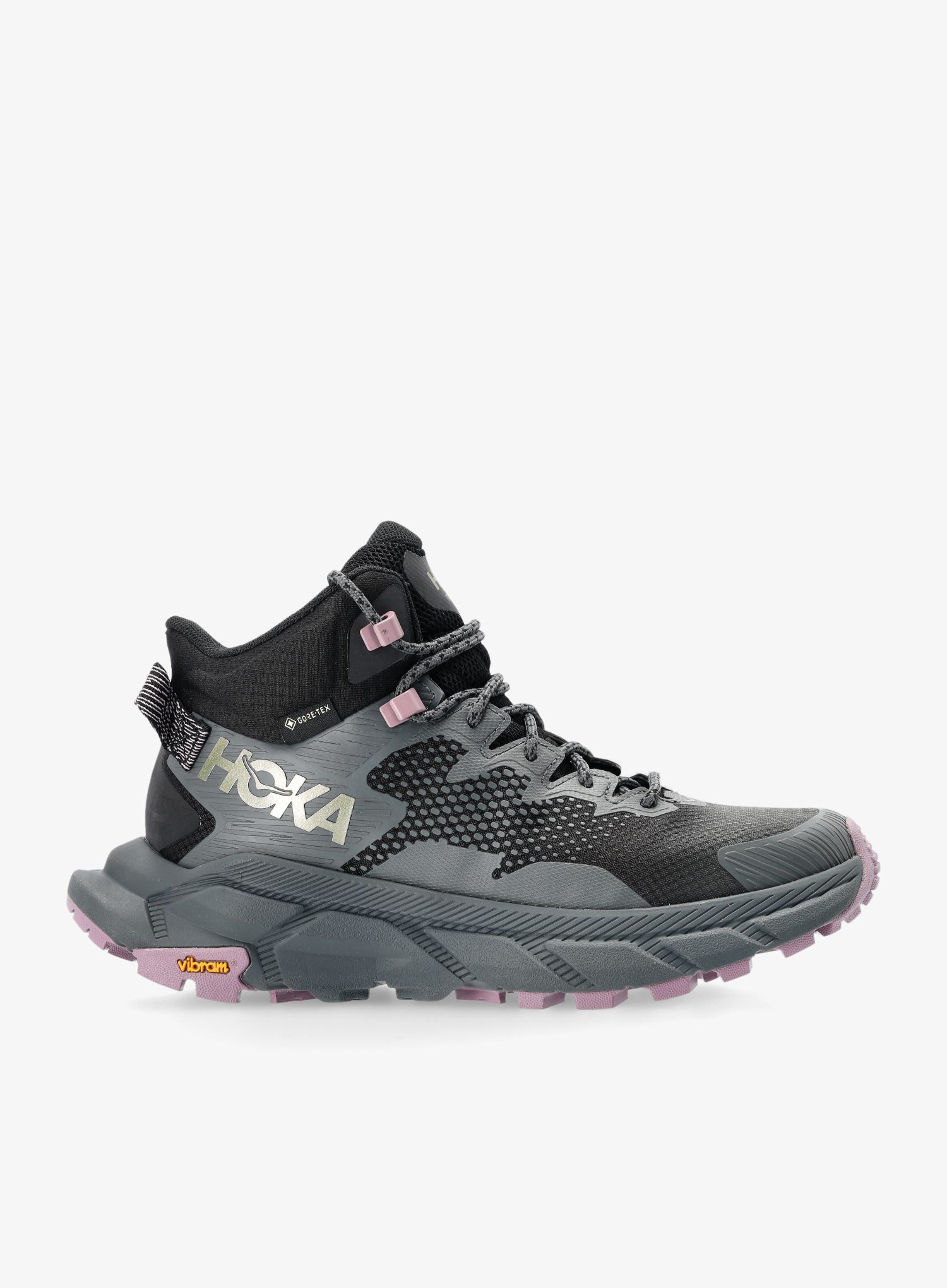 Черевики туристичні жіночі Hoka Trail Code GTX - black/castlerock