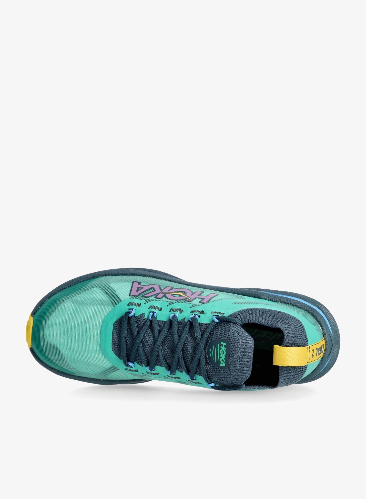 Черевики для трейлу жіночі Hoka Zinal 2 - tech green/strata