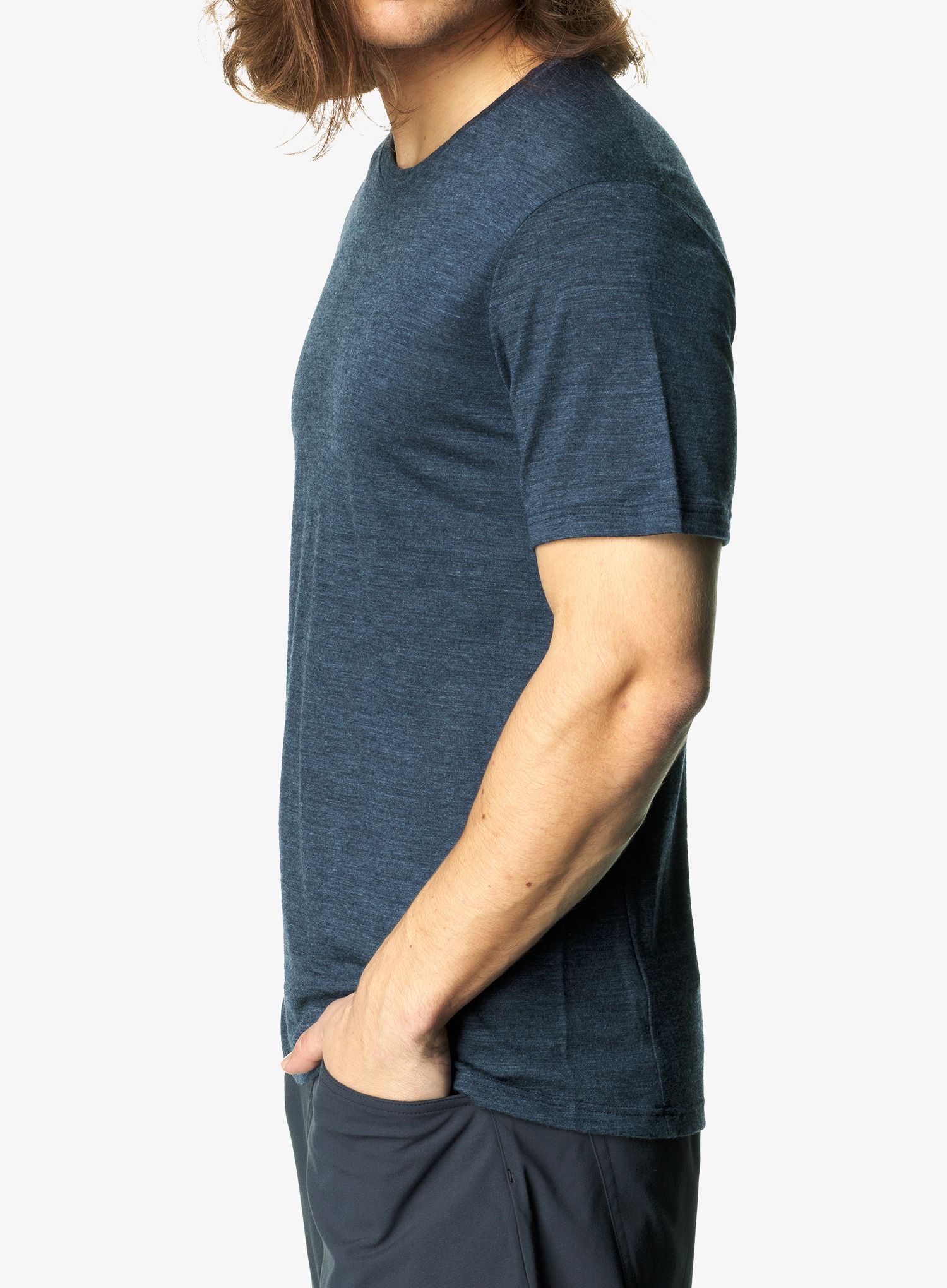 Футболка з мериноса Houdini Activist Tee - deep sea blue