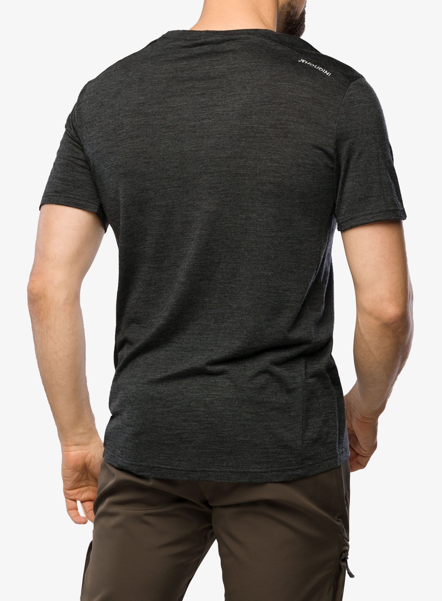 Футболка з мериноса Houdini Activist Tee - true black