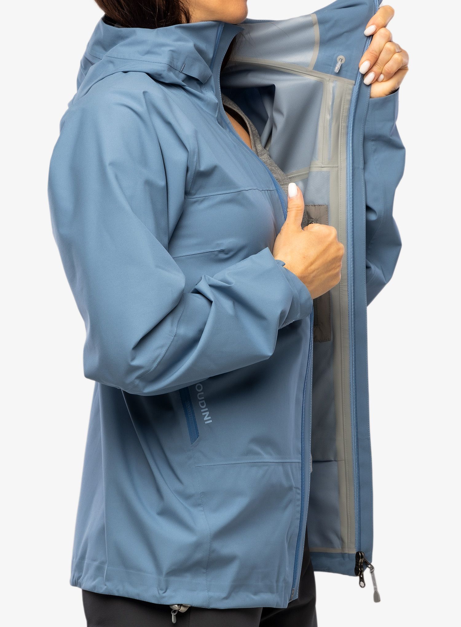 Куртка з мембраною жіноча Houdini BFF Jacket - jumpin blue