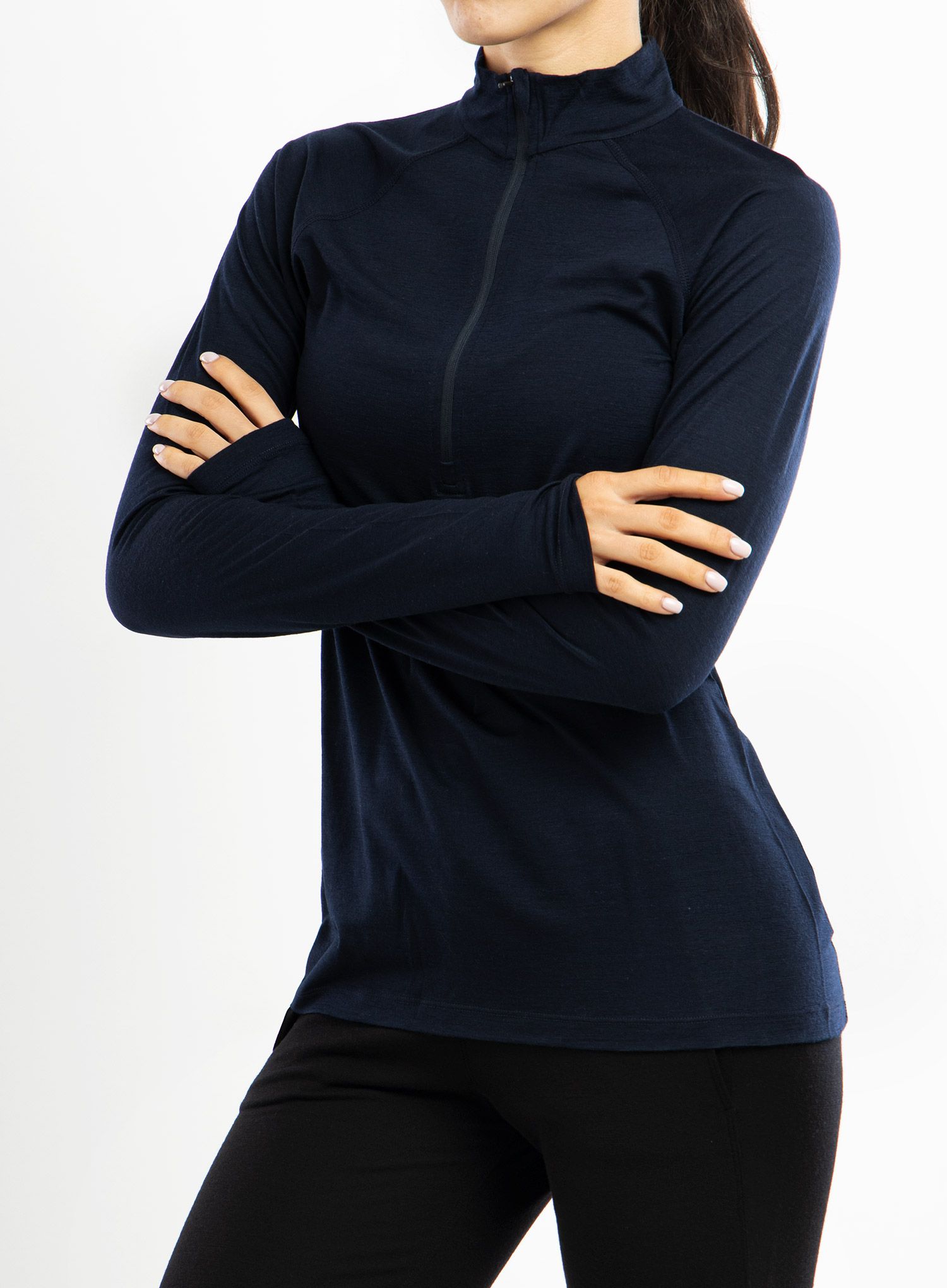 Термокофта жіноча Houdini Desoli Light Half Zip - blue illusion