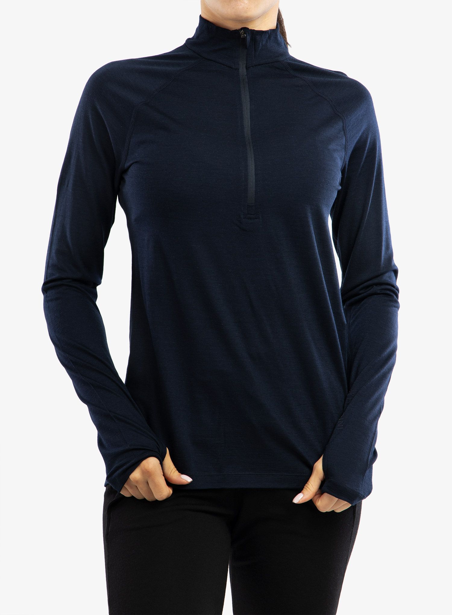 Термокофта жіноча Houdini Desoli Light Half Zip - blue illusion