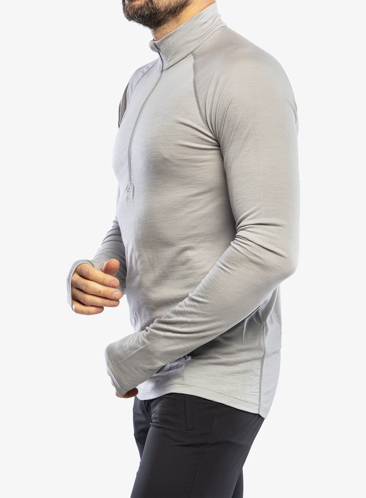 Термокофта Houdini Desoli Light Half Zip - cloudy gray