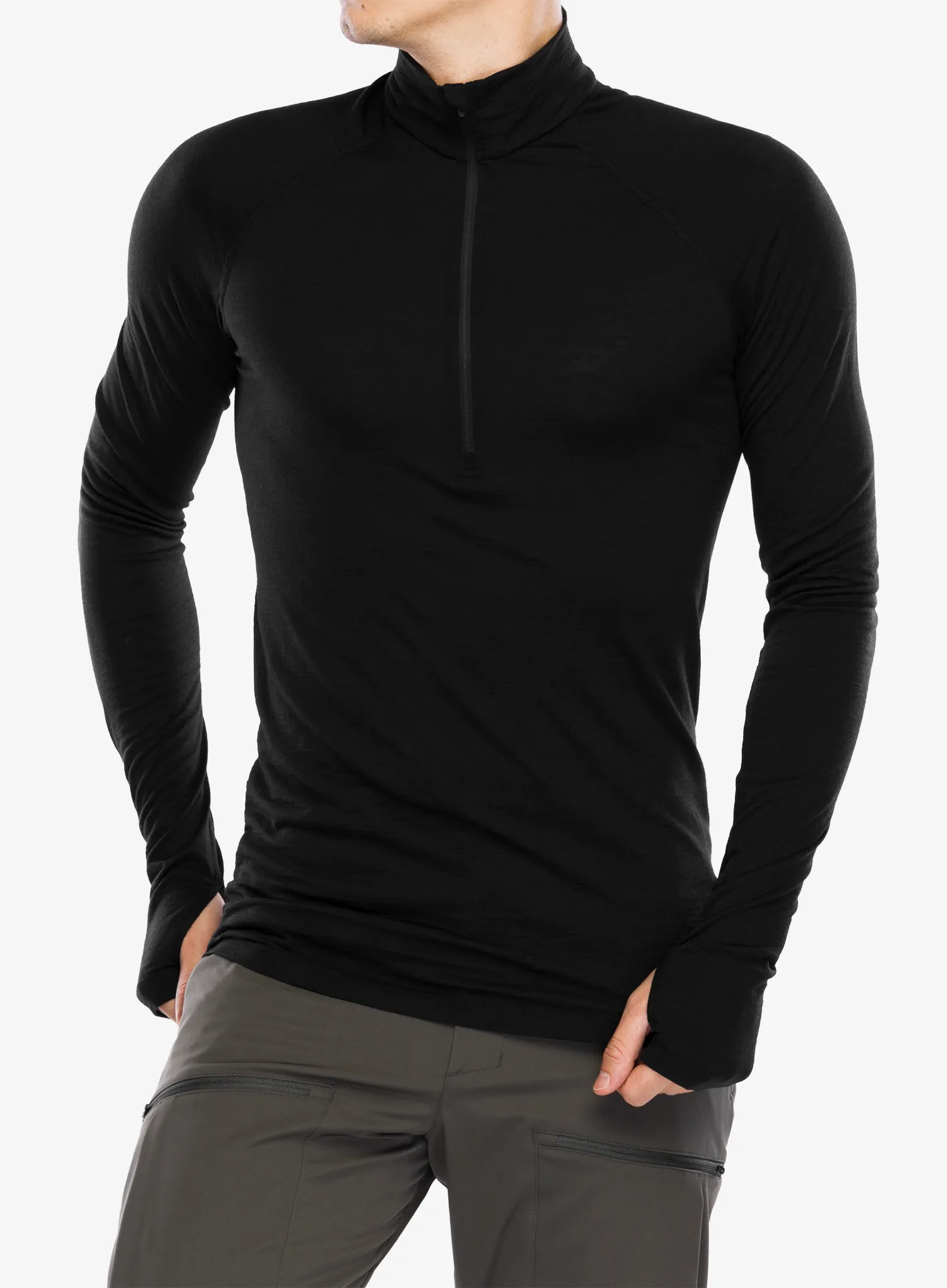Термокофта Houdini Desoli Light Half Zip - true black