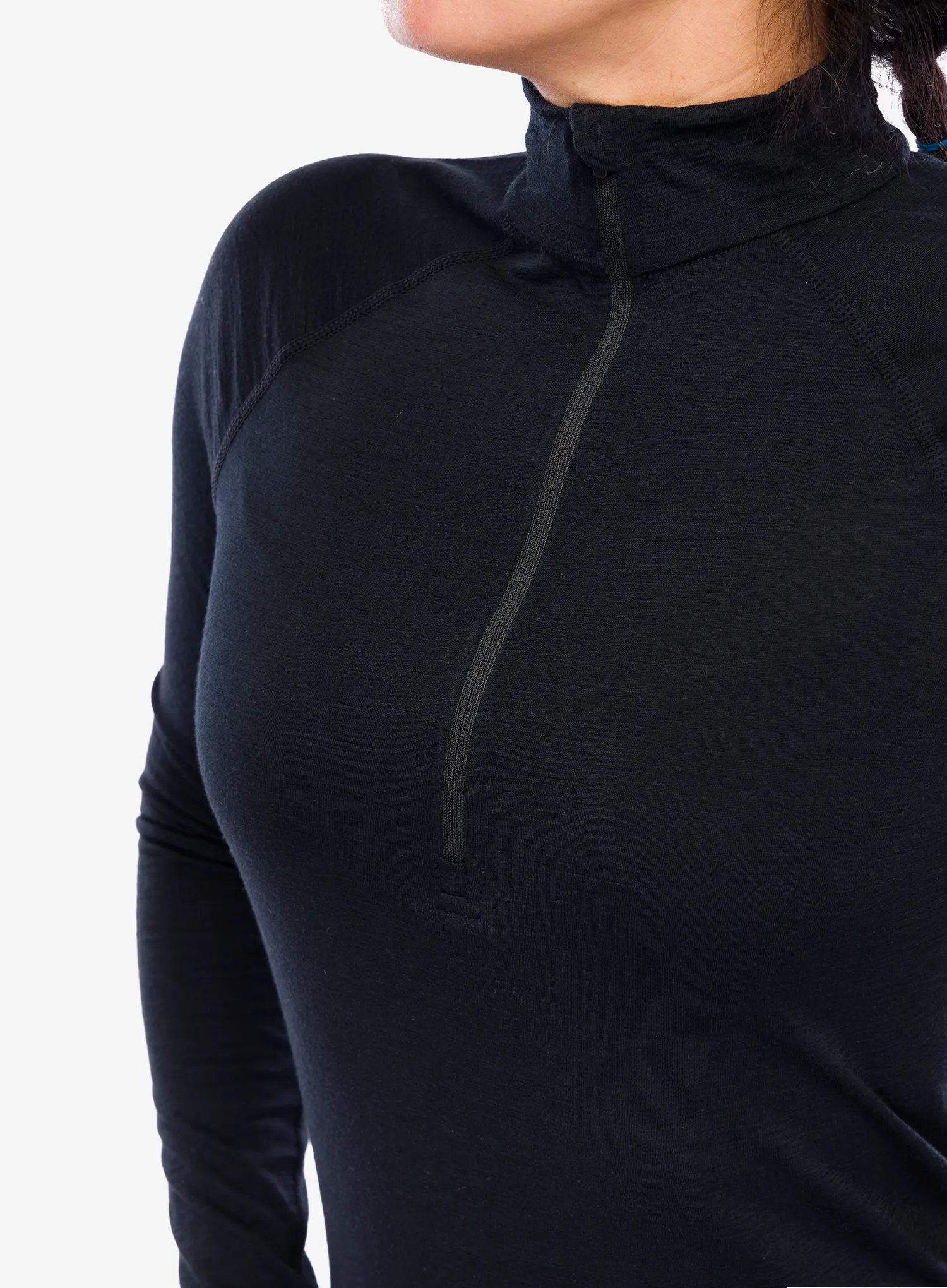 Термокофта жіноча Houdini Desoli Light Half Zip - true black
