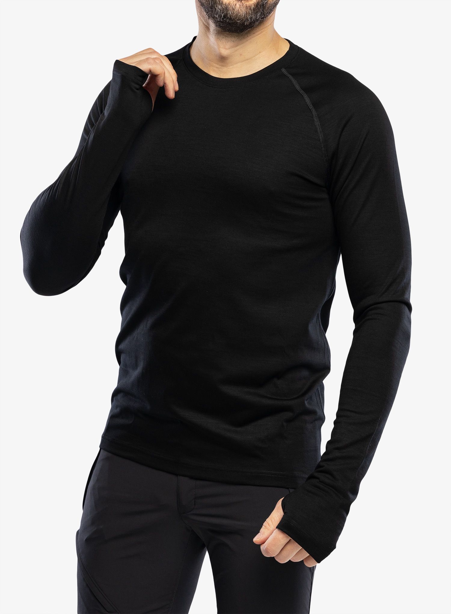 Термокофта Houdini Desoli Mid Crew - true black