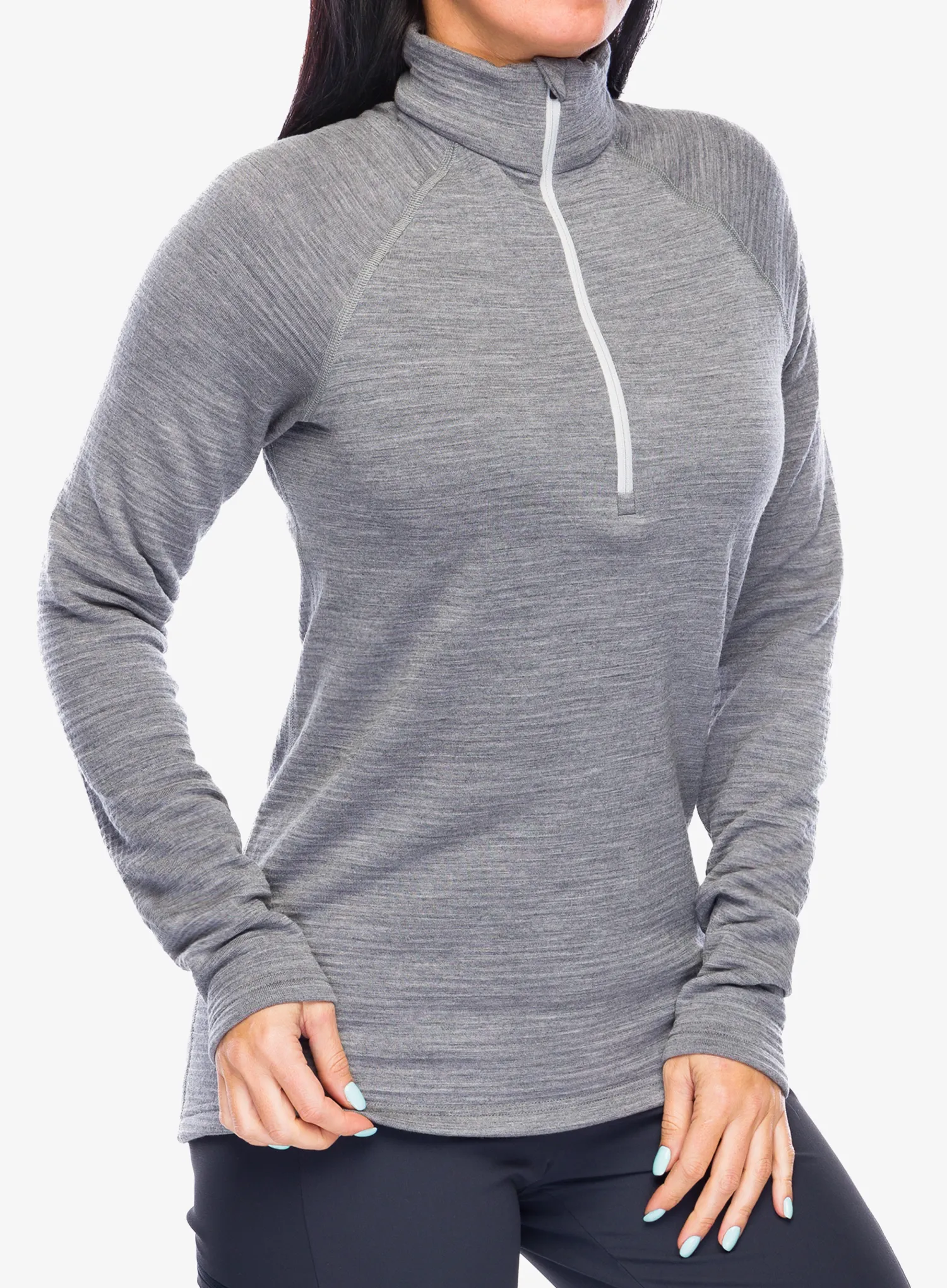 Термокофта жіноча Houdini Desoli Thermal Half Zip - college grey