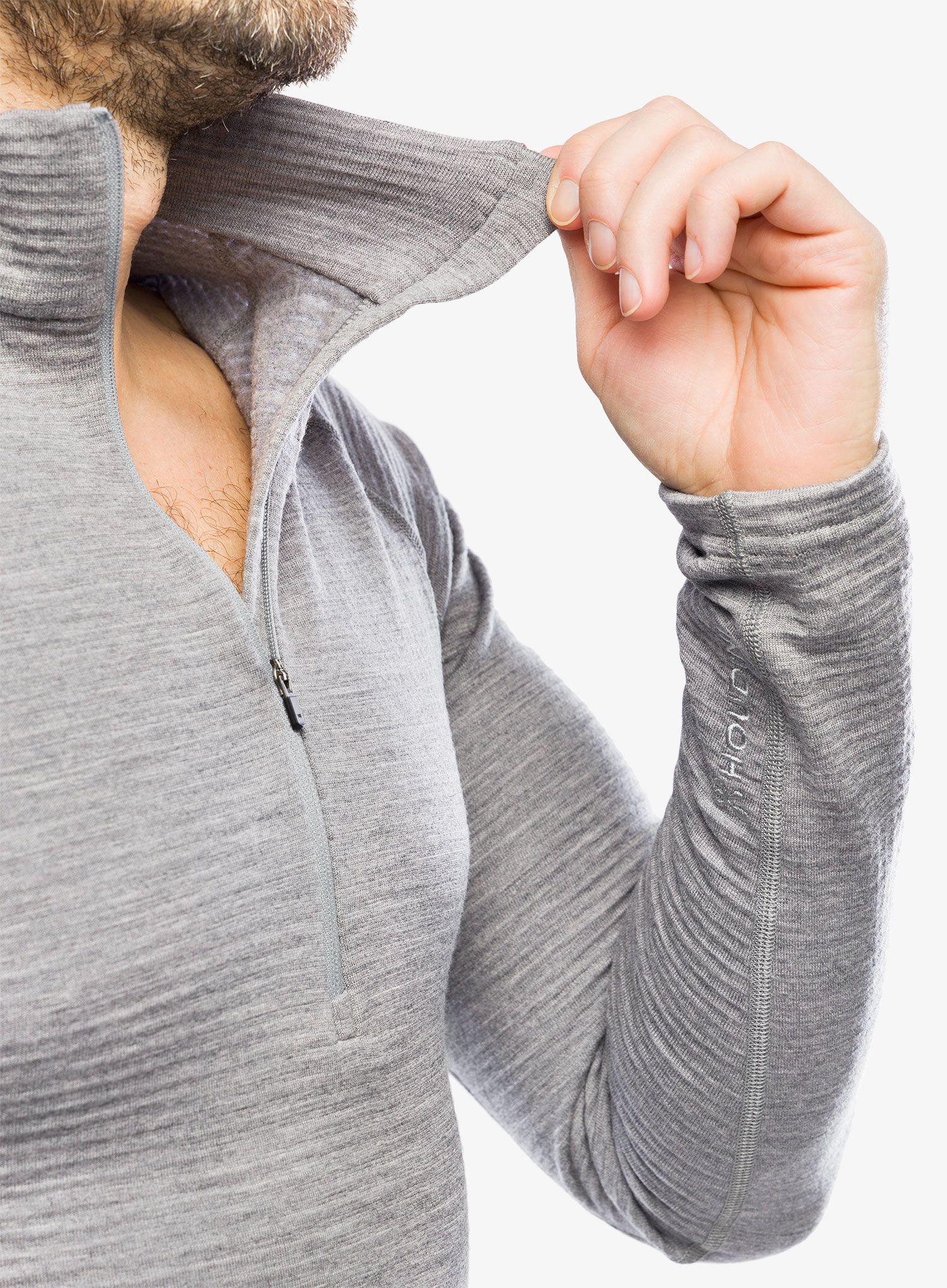 Термокофта Houdini Desoli Thermal Half Zip - college grey