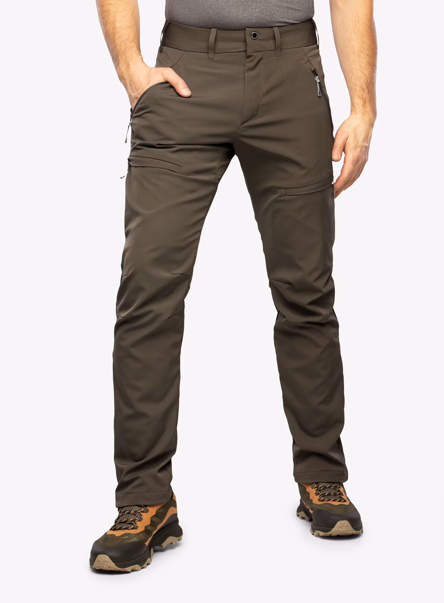 Штани туристичні Houdini Motion Top Pants - baremark green