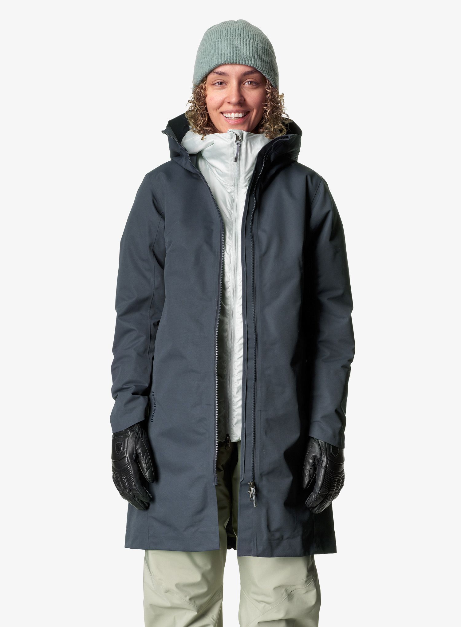 Парка дощовик жіноча Houdini One Parka - big bang blue