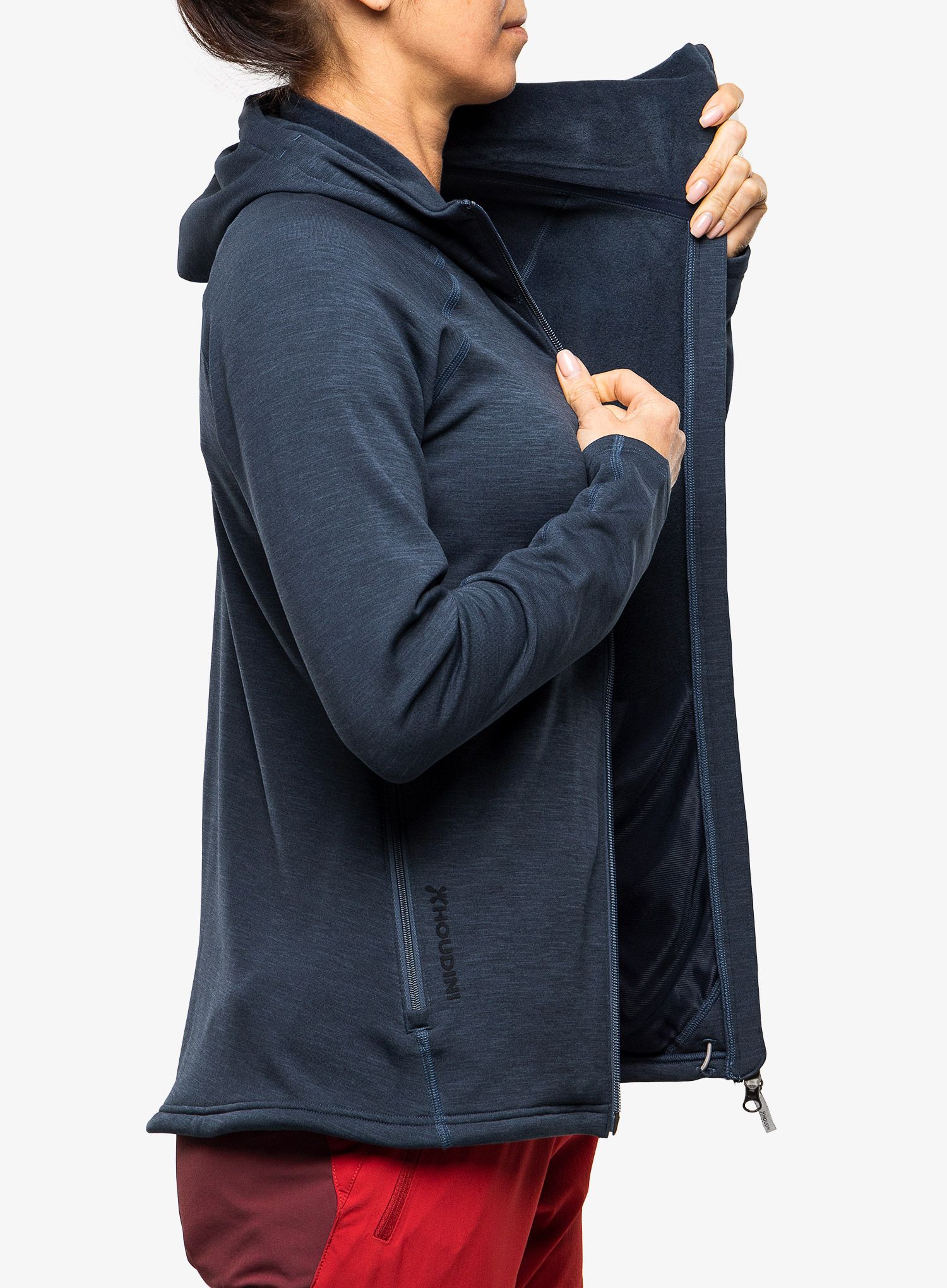 Кофта з каптуром жіноча Houdini Outright Houdi - cloudy blue