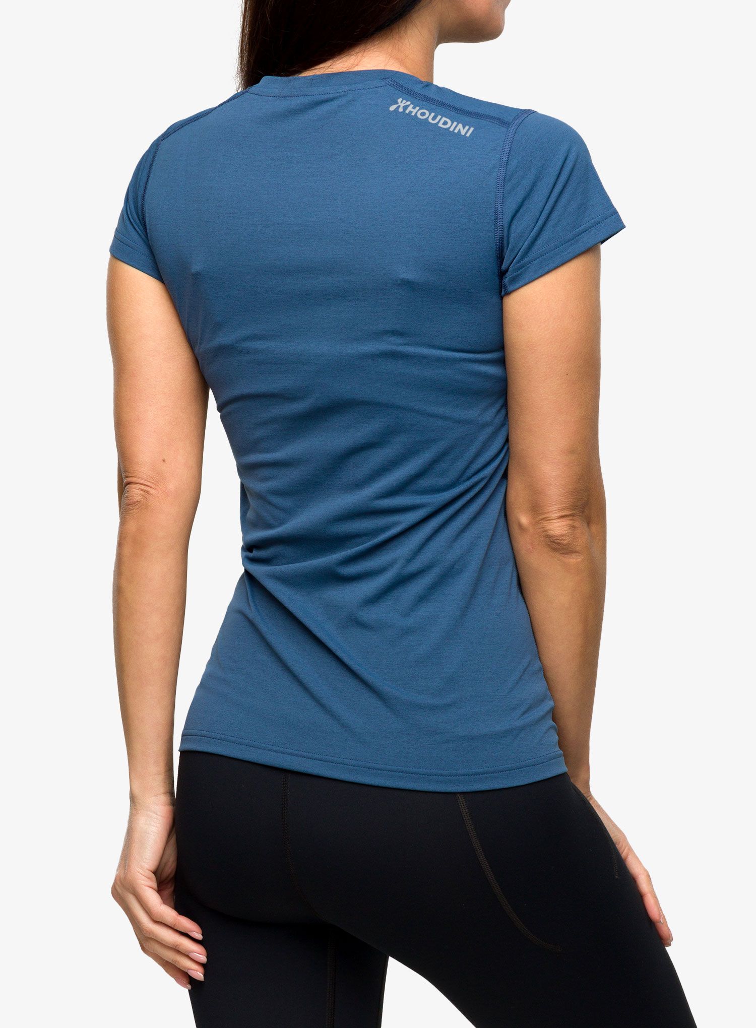 Футболка для тренувань жіноча Houdini Pace Air Tee - summit blue