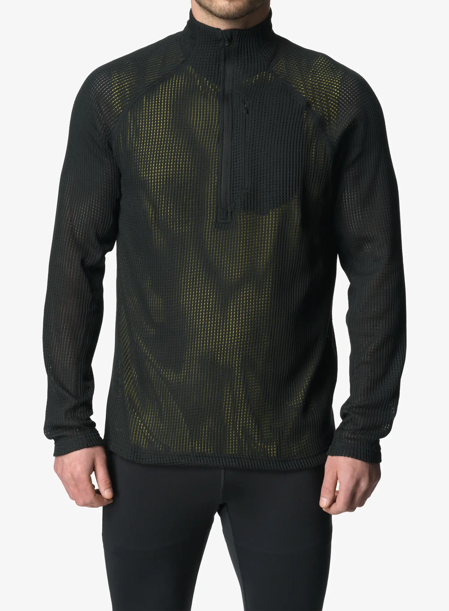 Кофта для бігу Houdini Pace Flow Half Zip - true black
