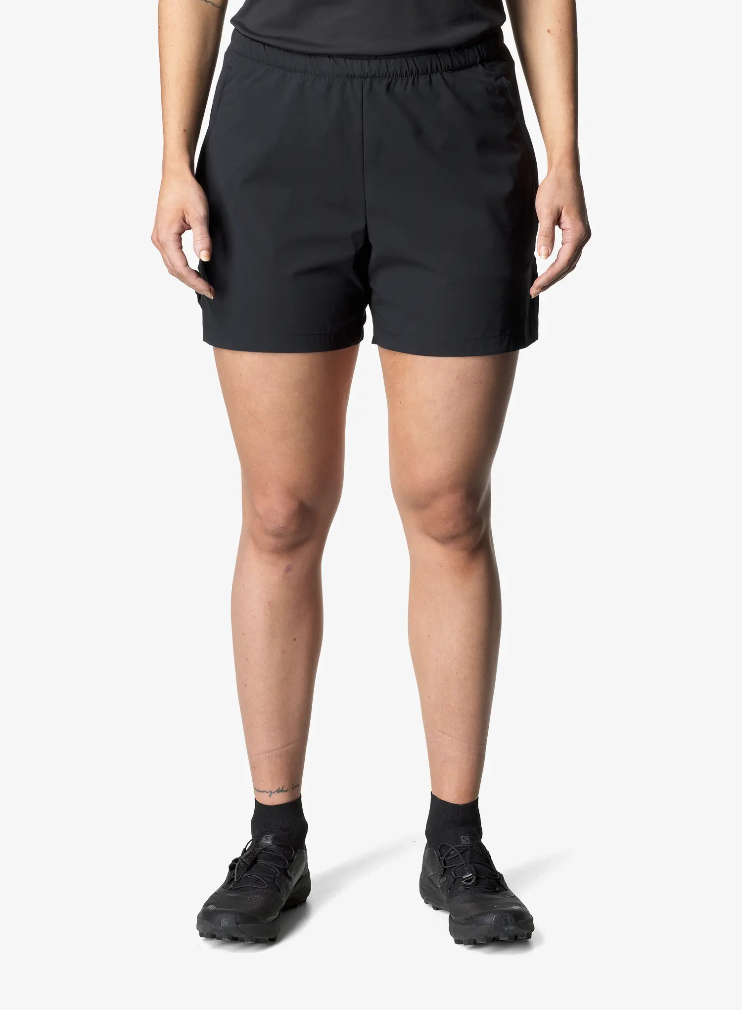 Шорти для бігу жіночі Houdini Pace Light Shorts - true blk