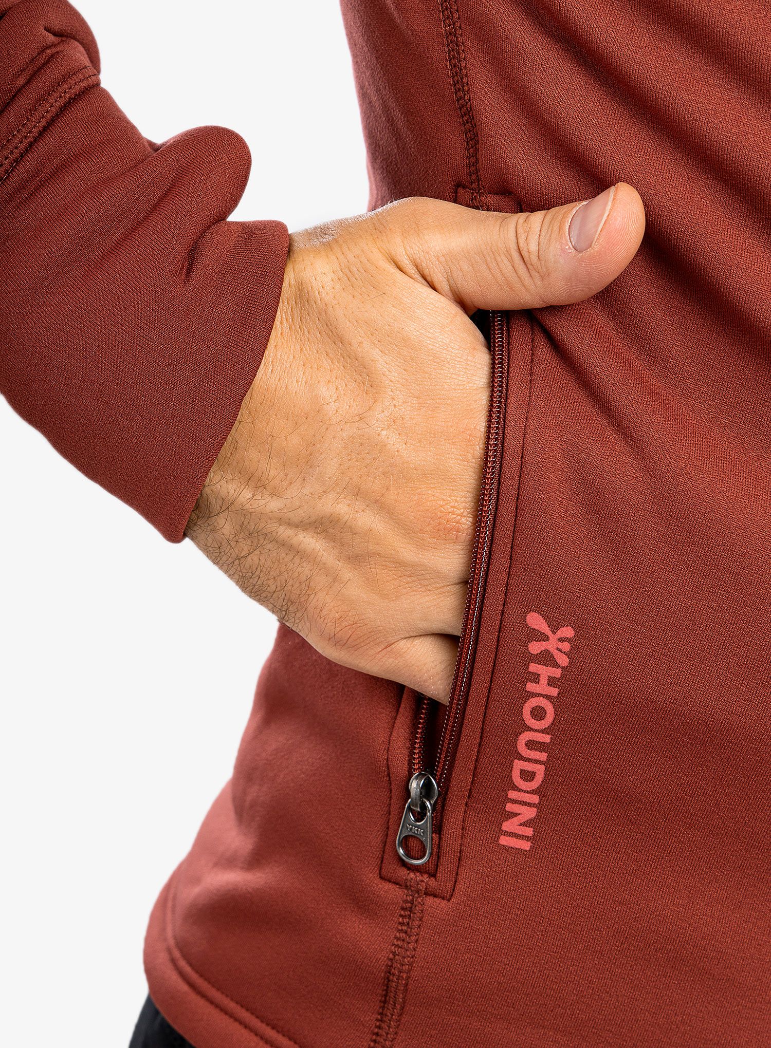 Кофта флісова Houdini Power Houdi - deep red