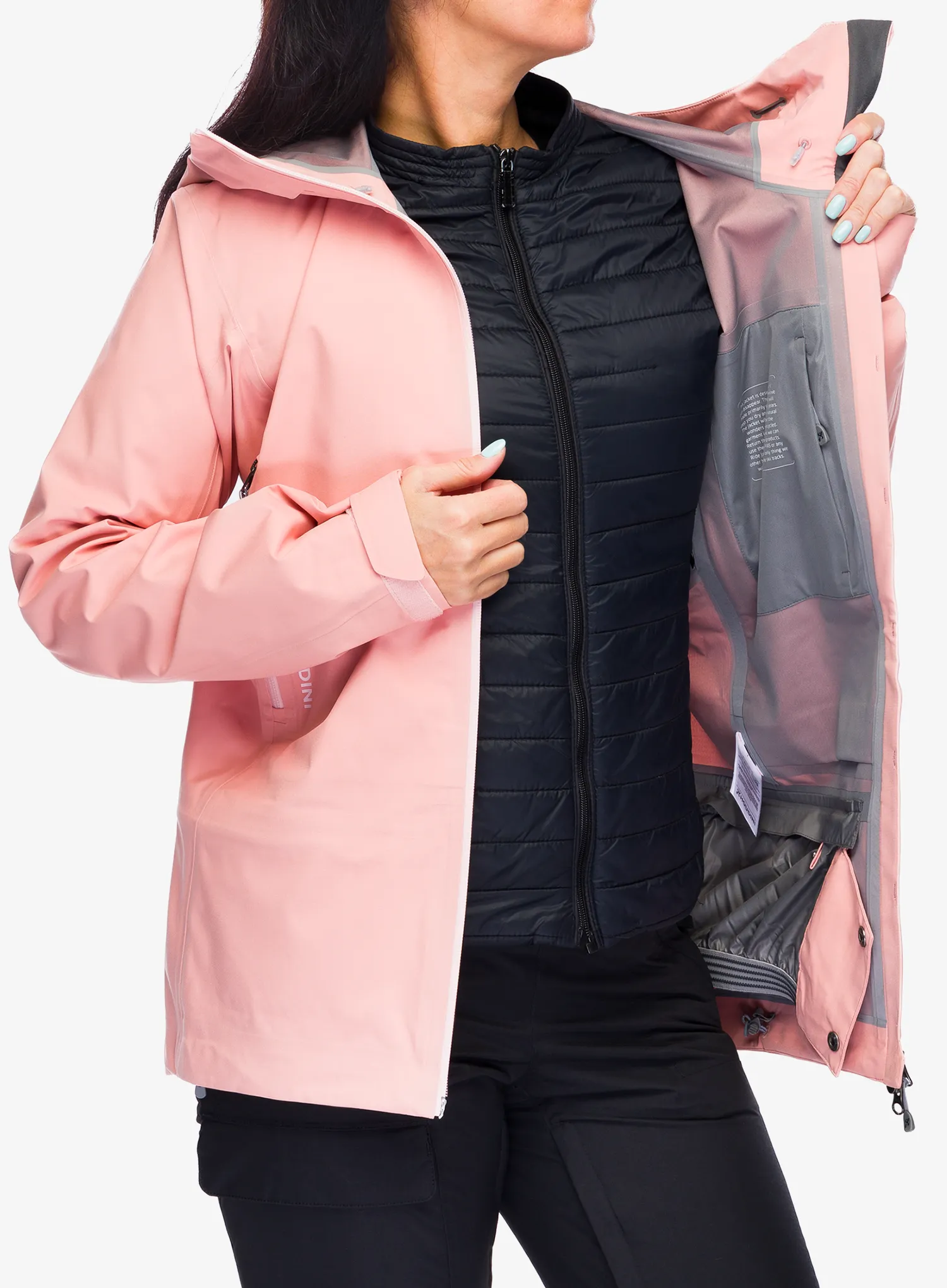 Куртка з мембраною жіноча Houdini Ride Jacket - pow pink