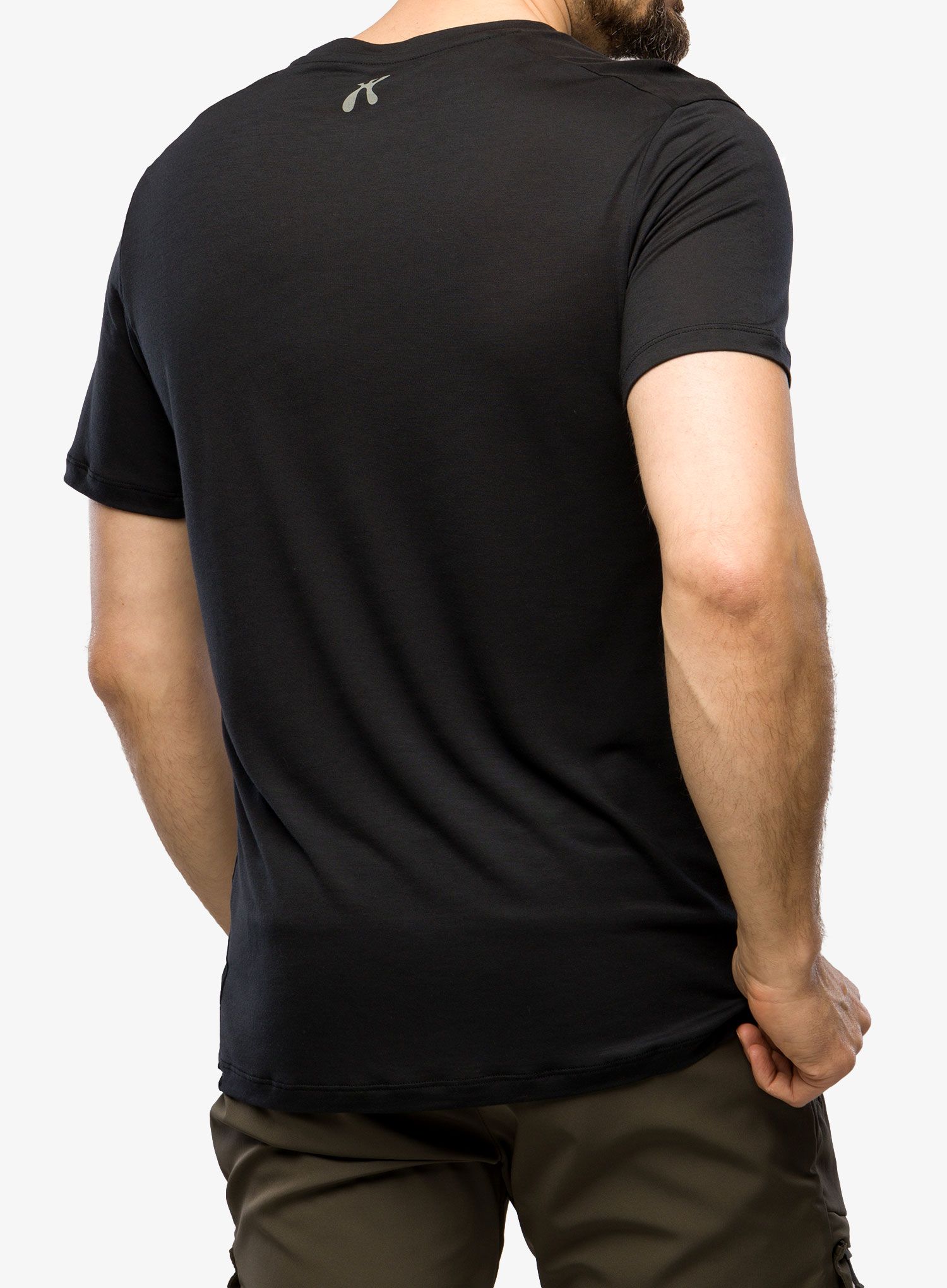Футболка Houdini Tree Message Tee - true black/reconnect