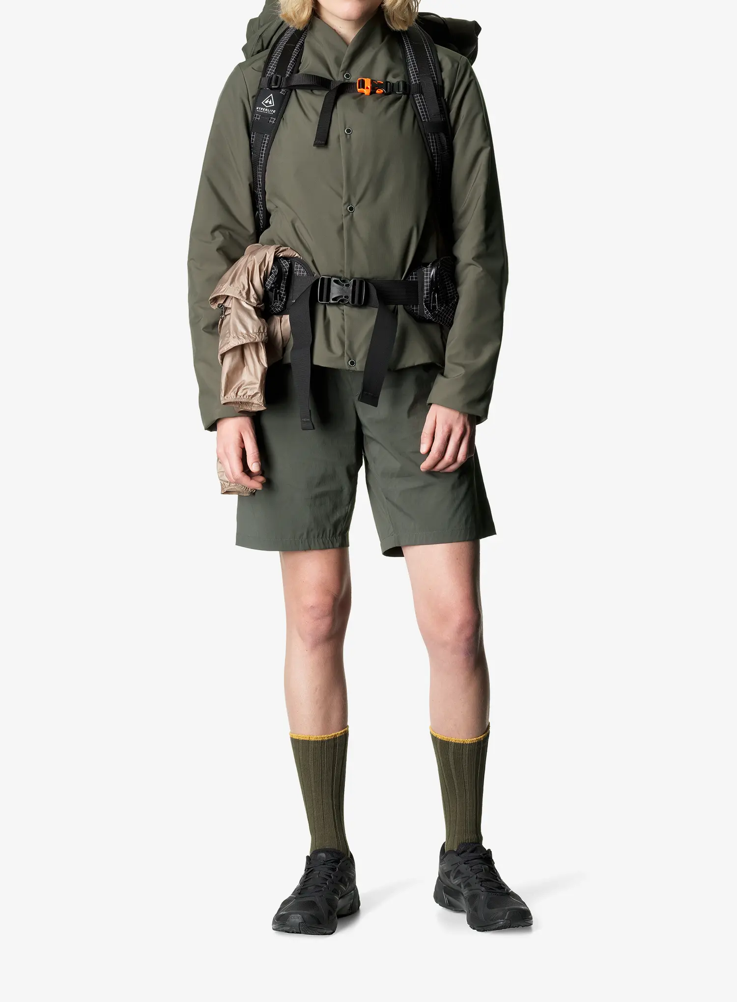 Шорти туристичні жіночі Houdini Wadi Shorts - baremark green