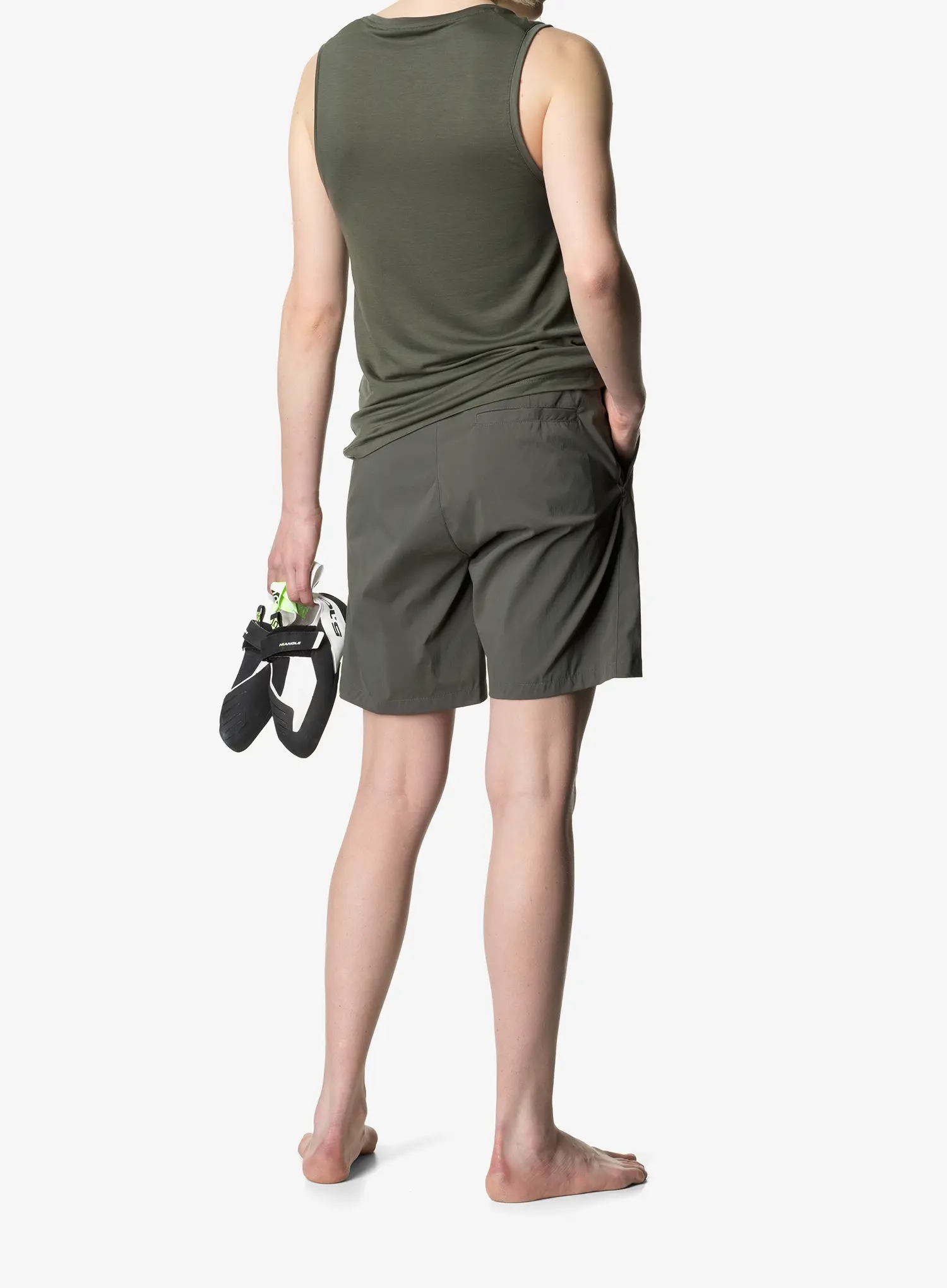 Шорти туристичні жіночі Houdini Wadi Shorts - baremark green