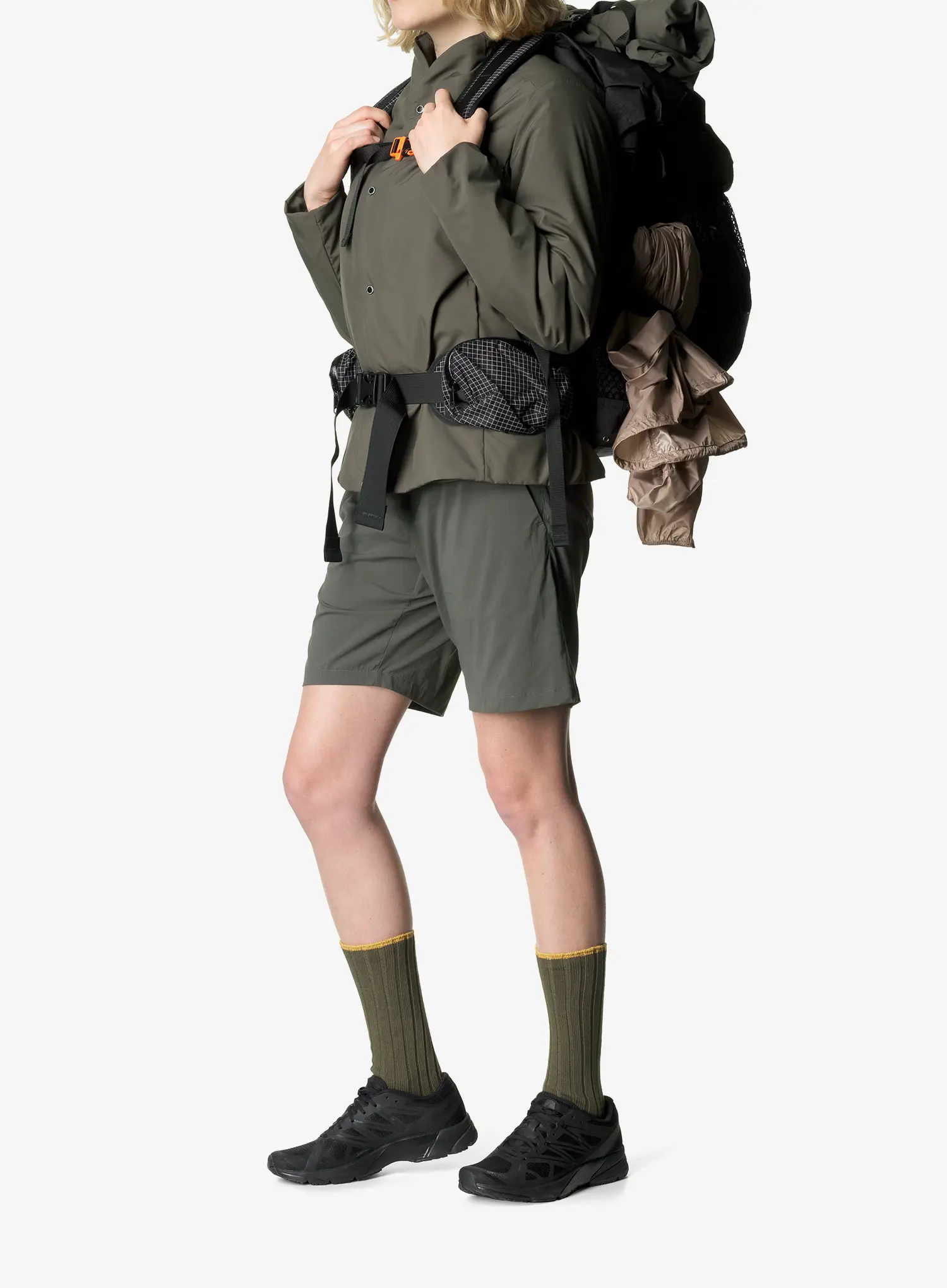 Шорти туристичні жіночі Houdini Wadi Shorts - baremark green