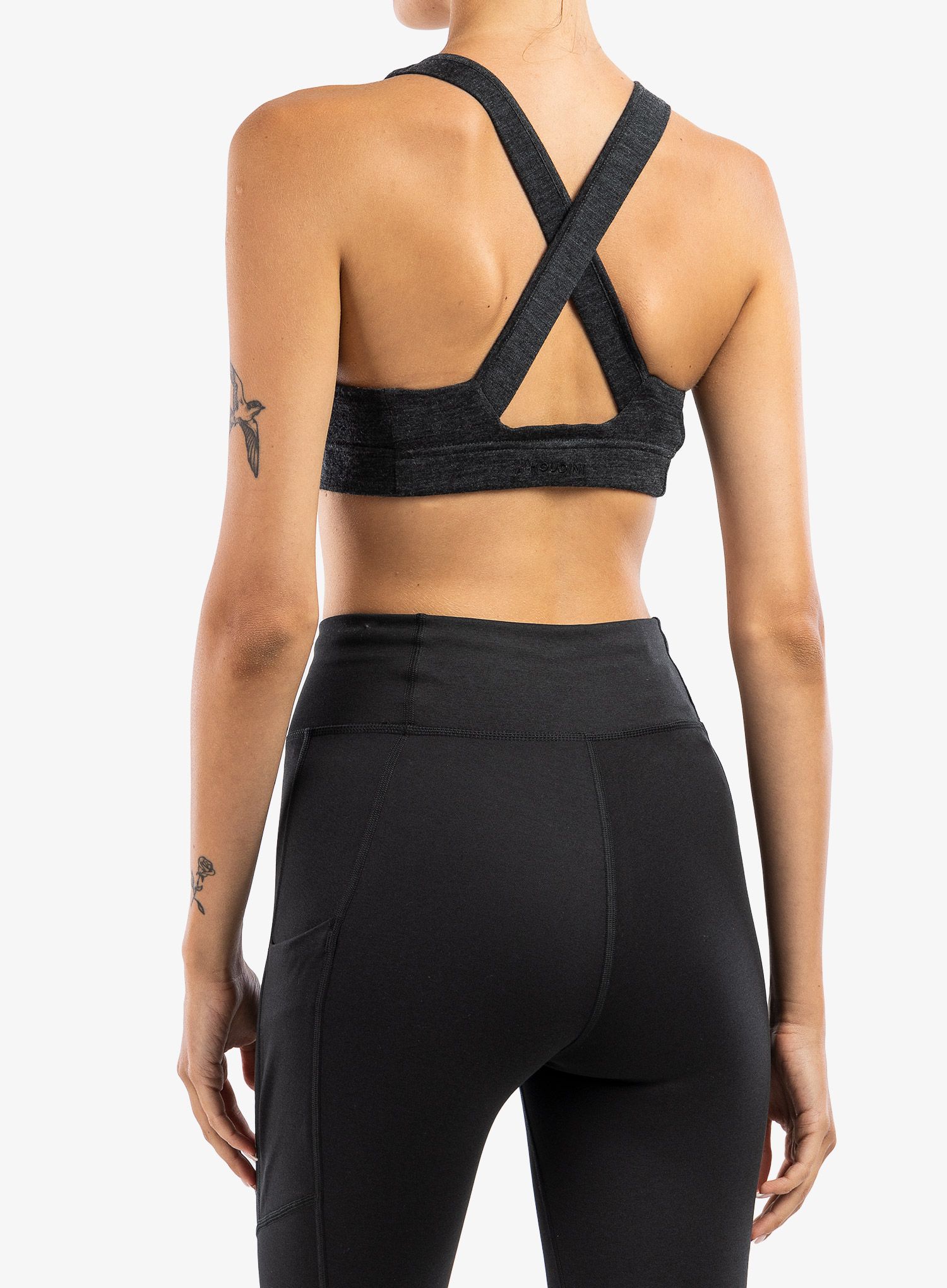 Бюстгальтер спортивний Houdini Wander Bra - true black