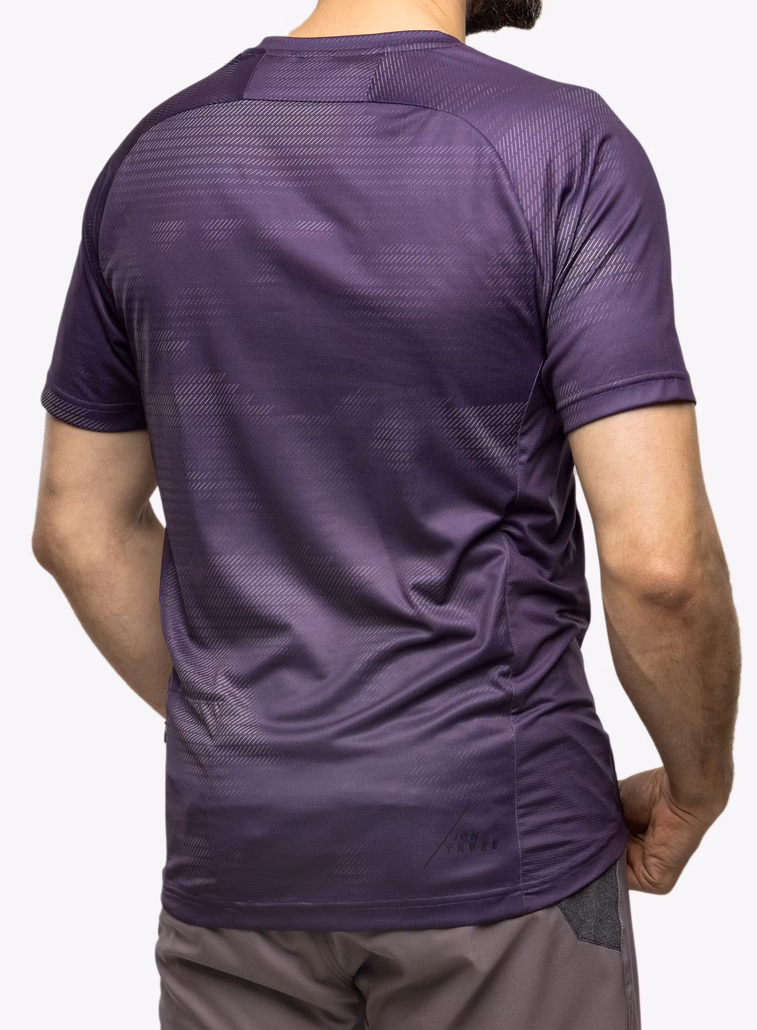 Футболка мтб ION Jersey Traze SS 2.0 - dark purple