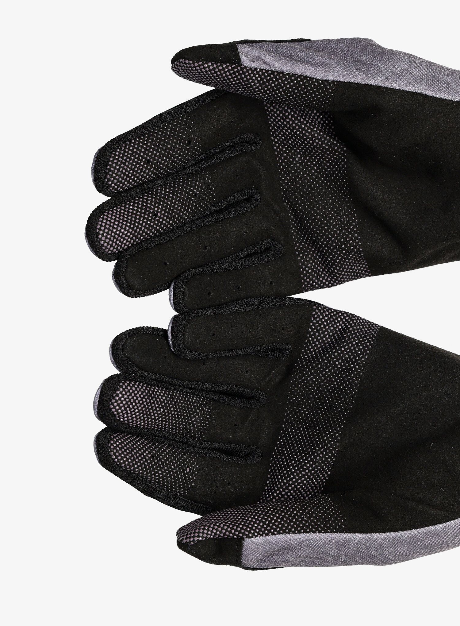 Велосипедні рукавиці ION Logo Gloves - shark/grey