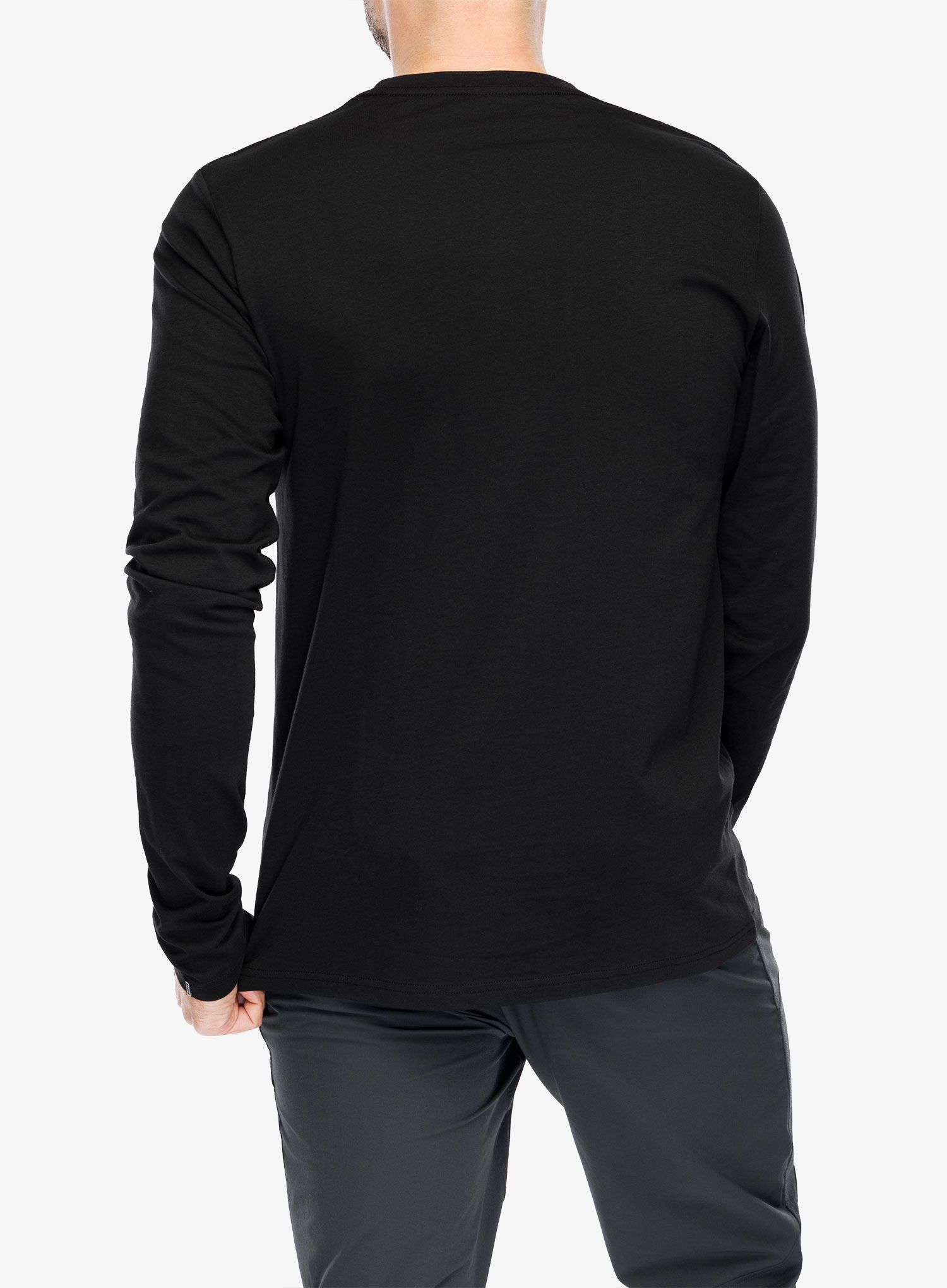 Лонгслів ION Logo LS - black