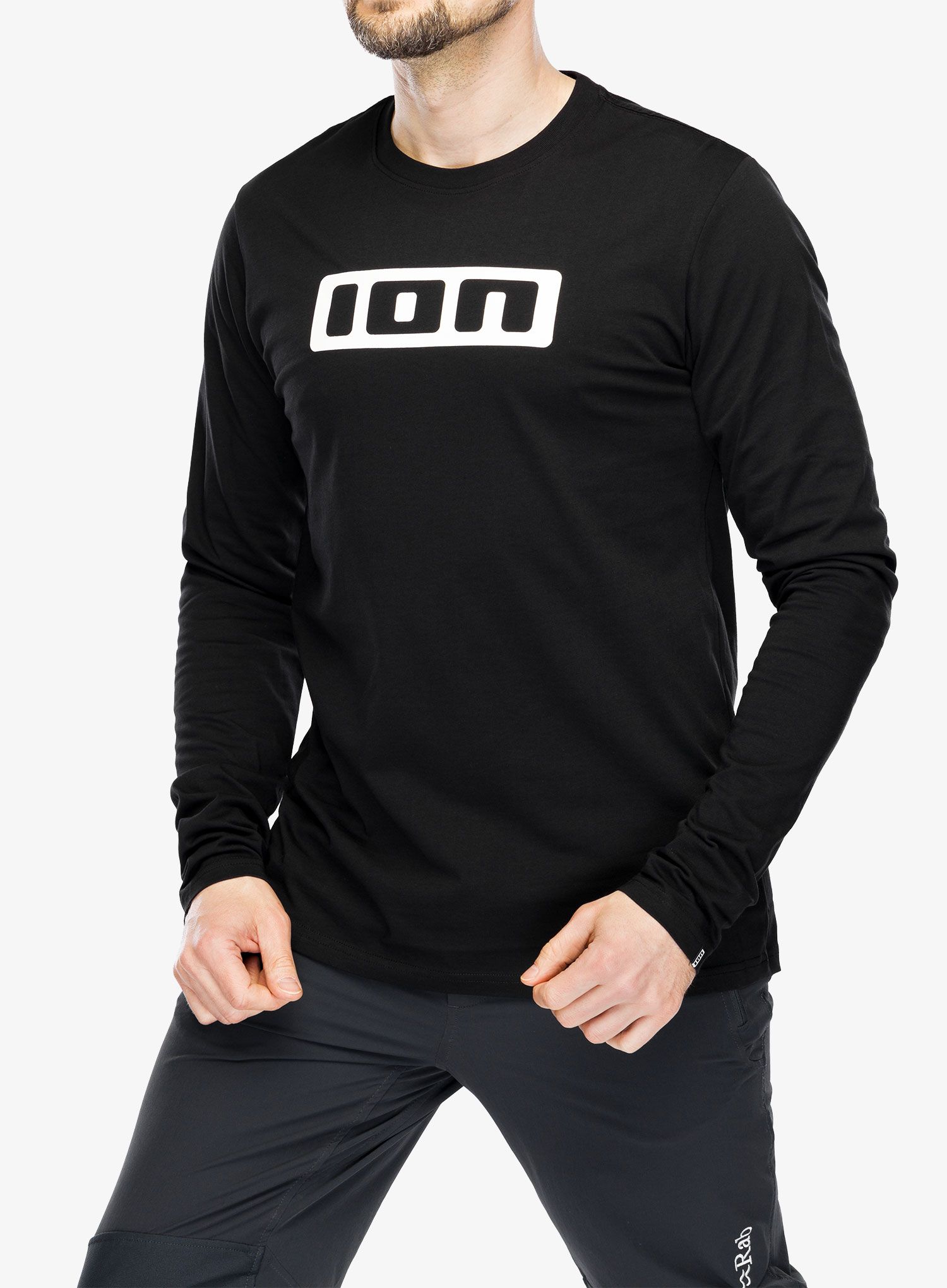 Лонгслів ION Logo LS - black