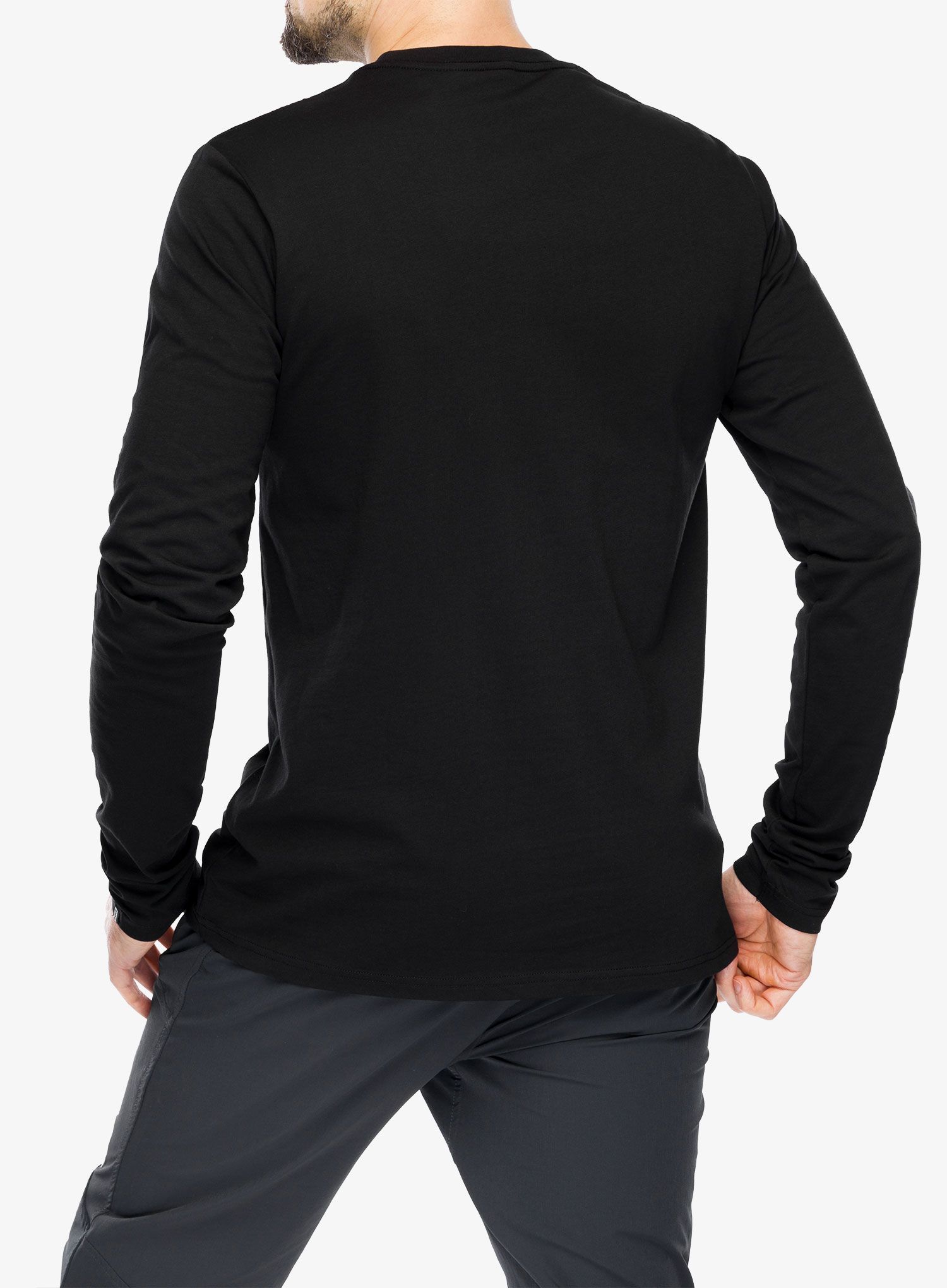Лонгслів ION Logo LS - black