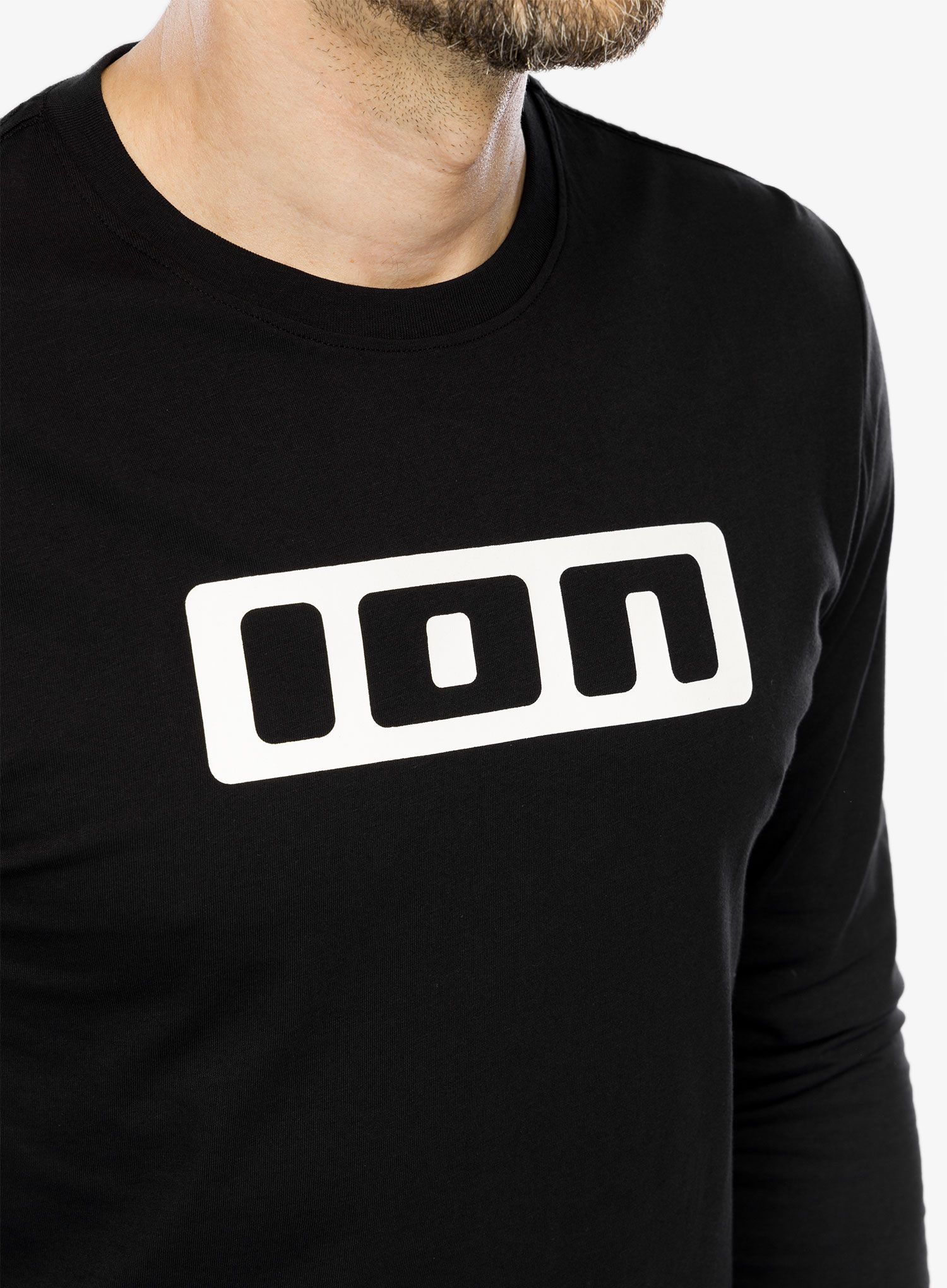 Лонгслів ION Logo LS - black