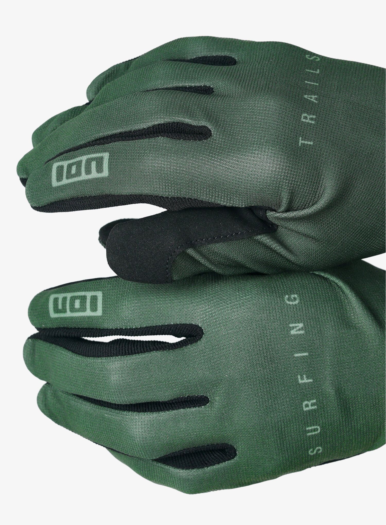Велосипедні рукавиці ION Logo - forest green