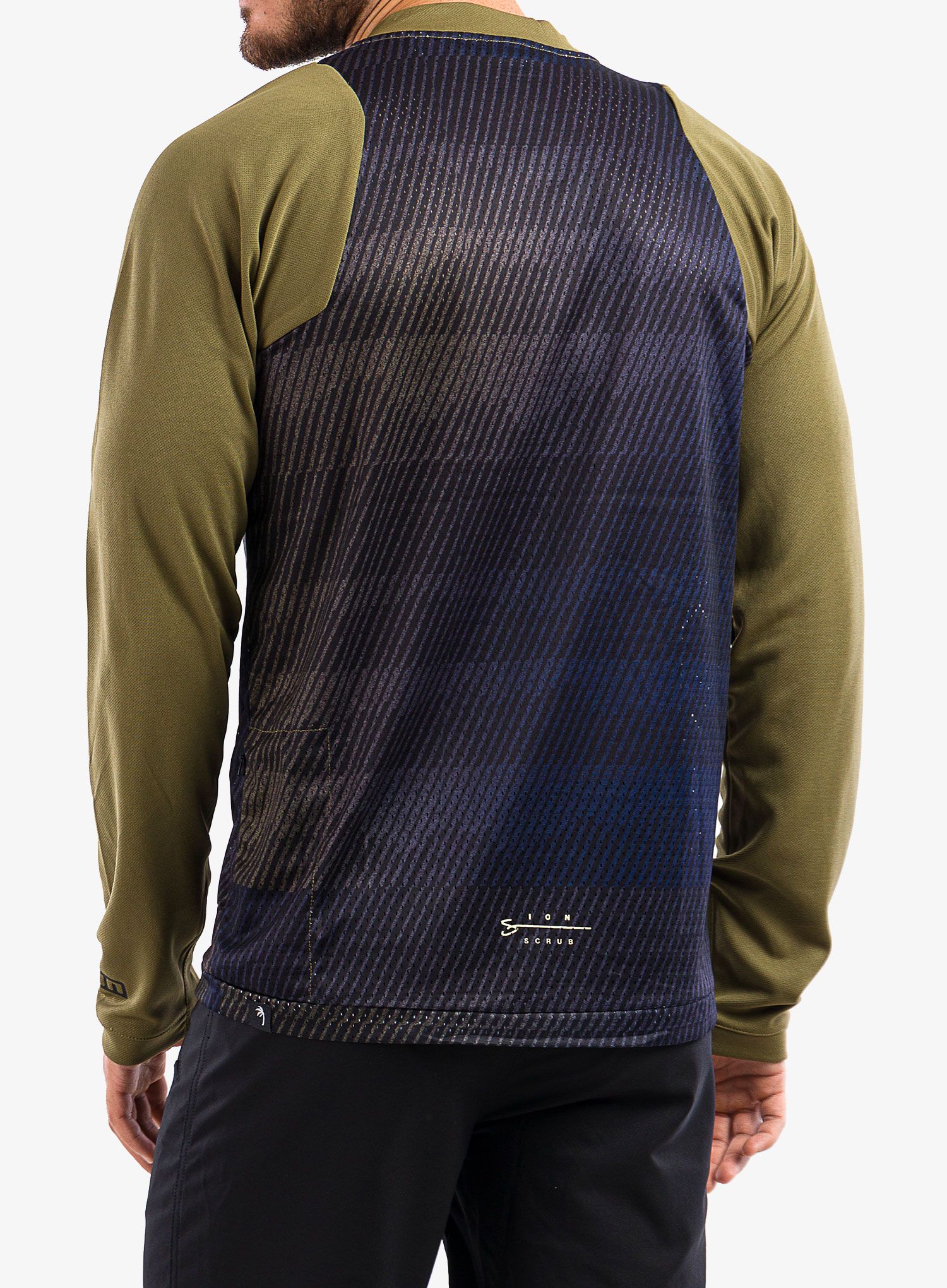 Футболка з довгими рукавами ION Scrub L/S - dark mud