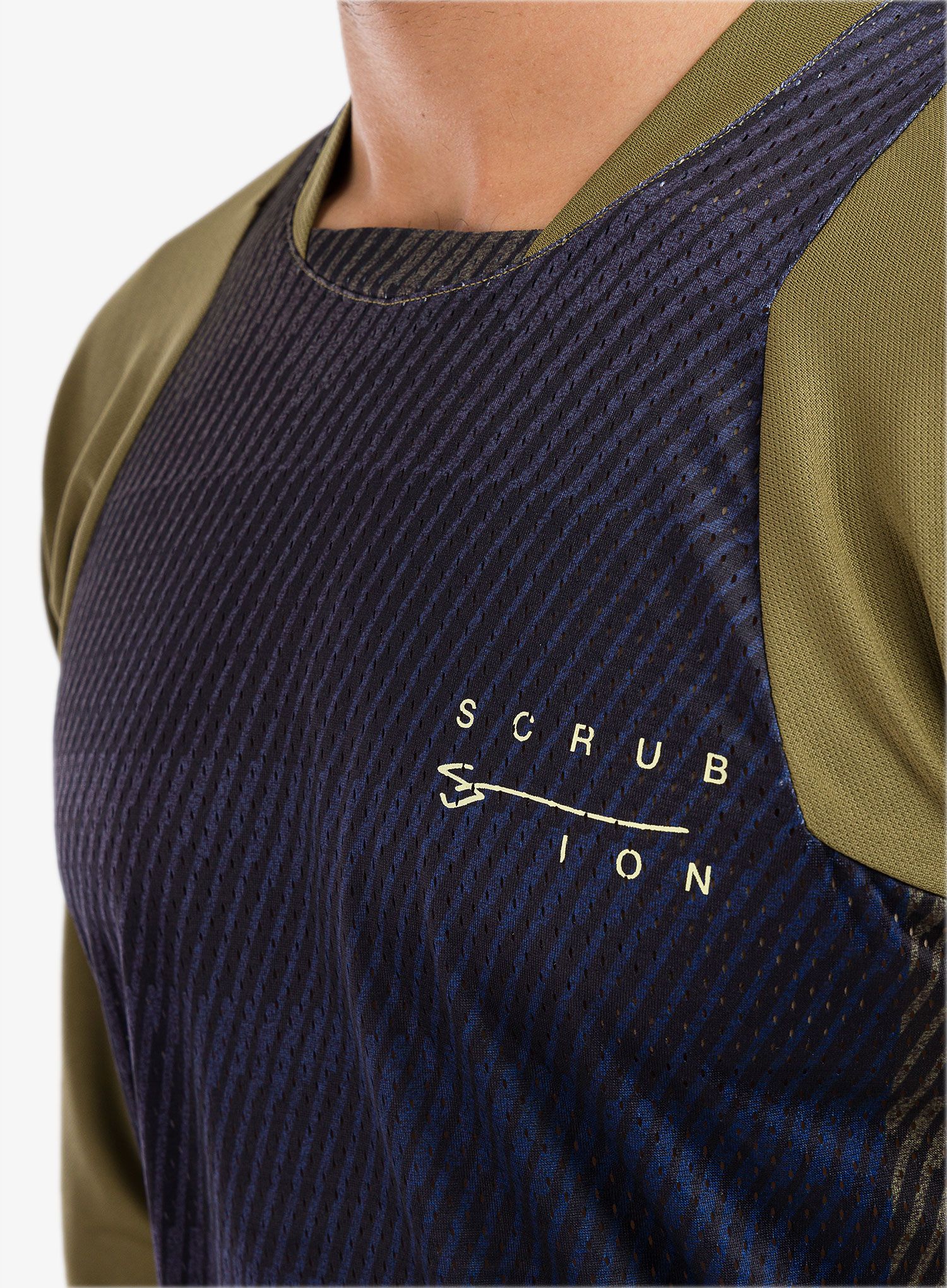 Футболка з довгими рукавами ION Scrub L/S - dark mud