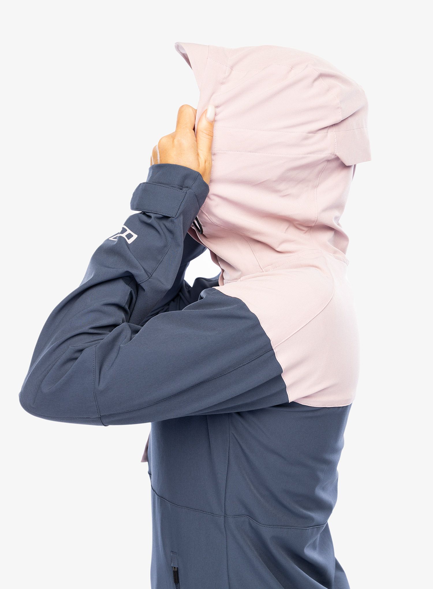 Жіноча велофутболка ION Shelter 4W Softshell Jacket - indigo dawn