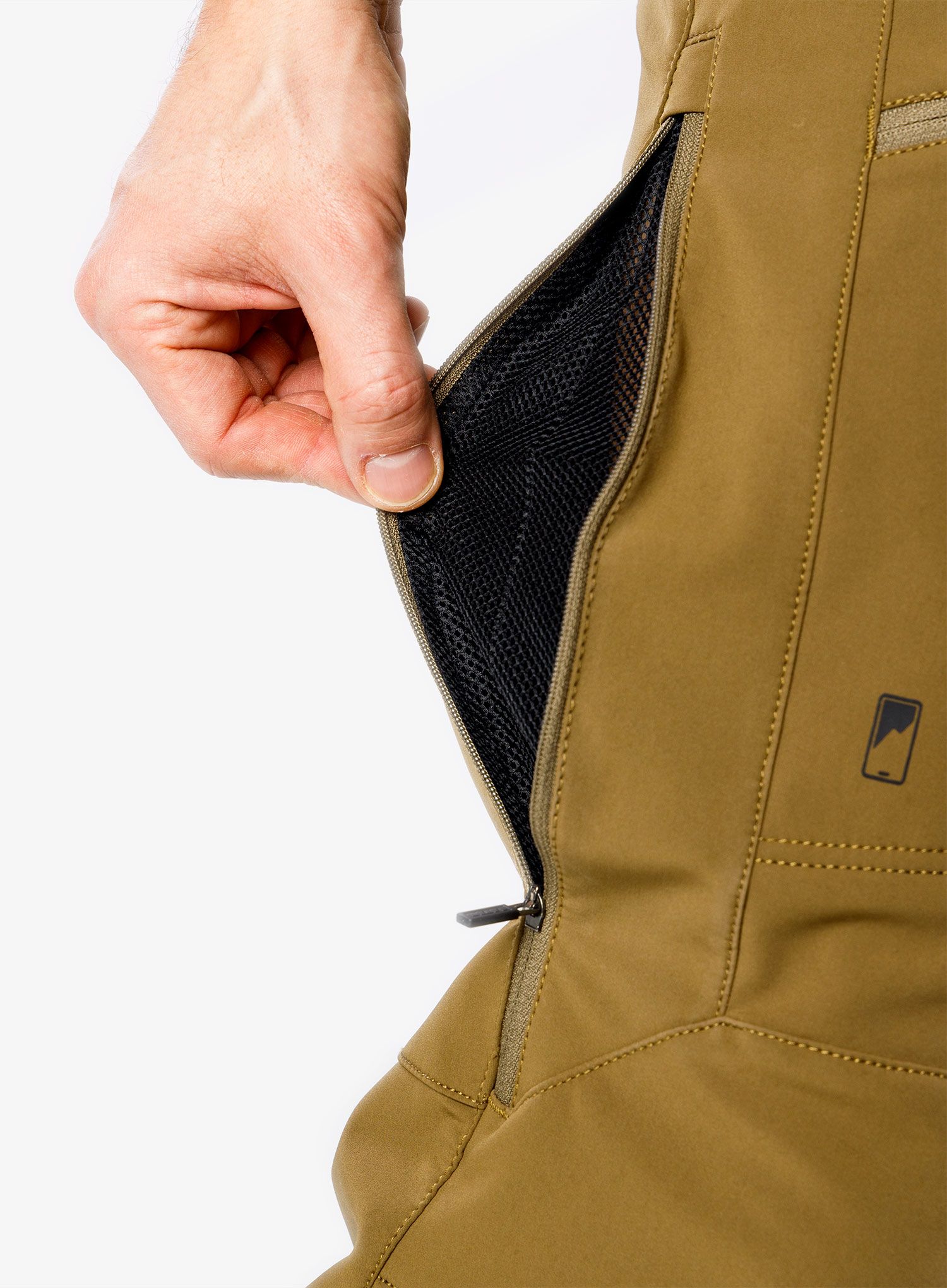 Велоштани ION Shelter Softshell - dark mud
